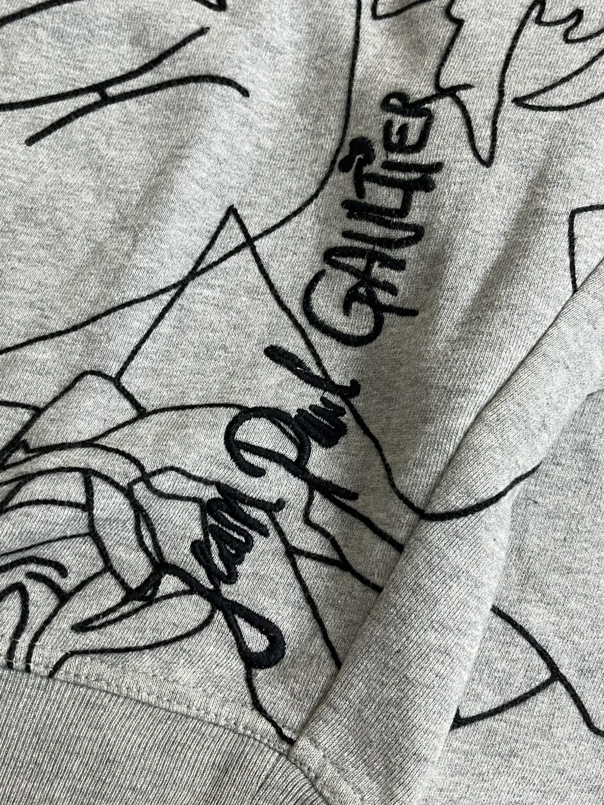 Jean Paul Gaultier Jean Paul Gaultier Face Floral Sweatshirt Size US M / EU 48-50 / 2 - 8 Thumbnail