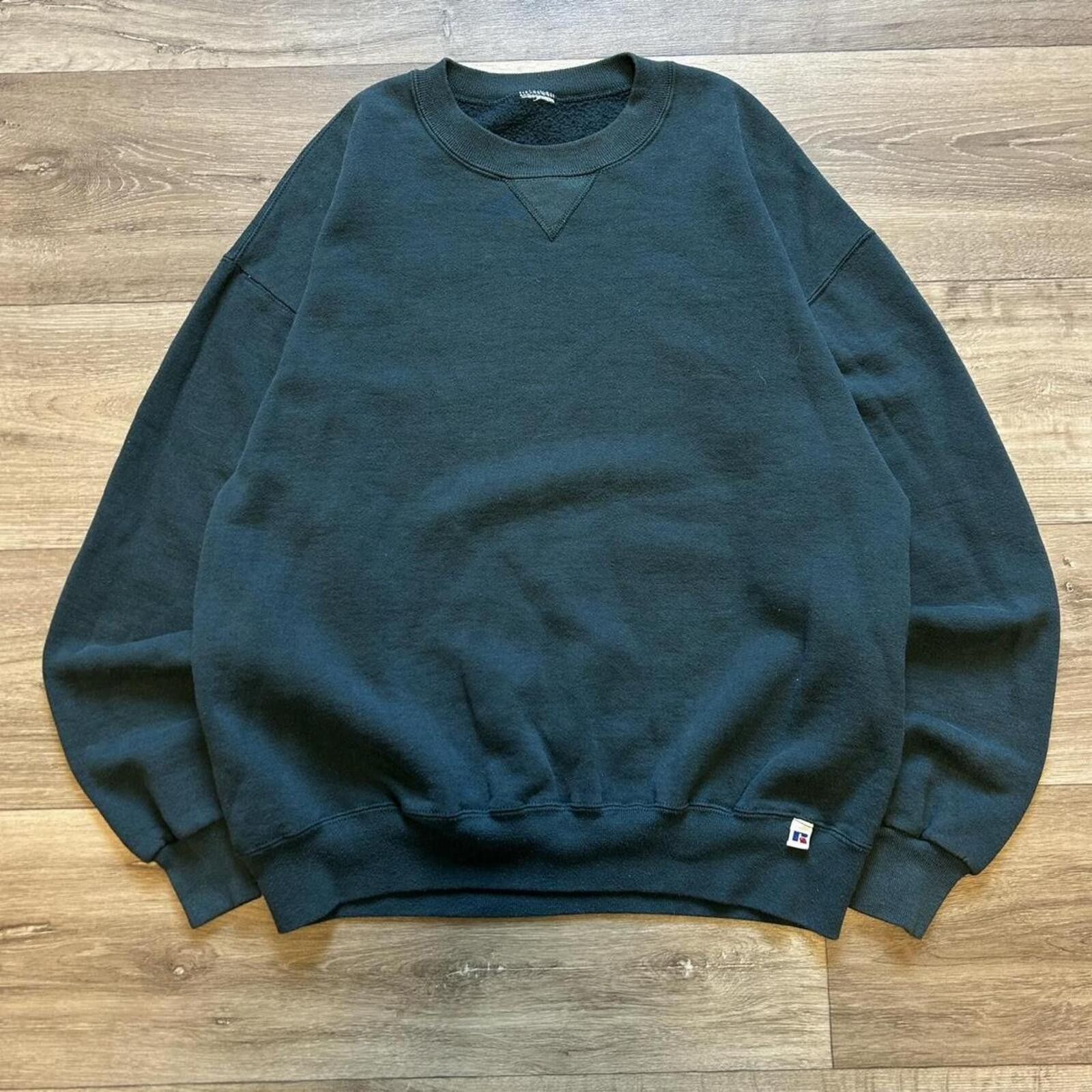 Russell Athletic Russell Athletic Men's Green and Black Sweatshirt Size US L / EU 52-54 / 3 - 1 Thumbnail