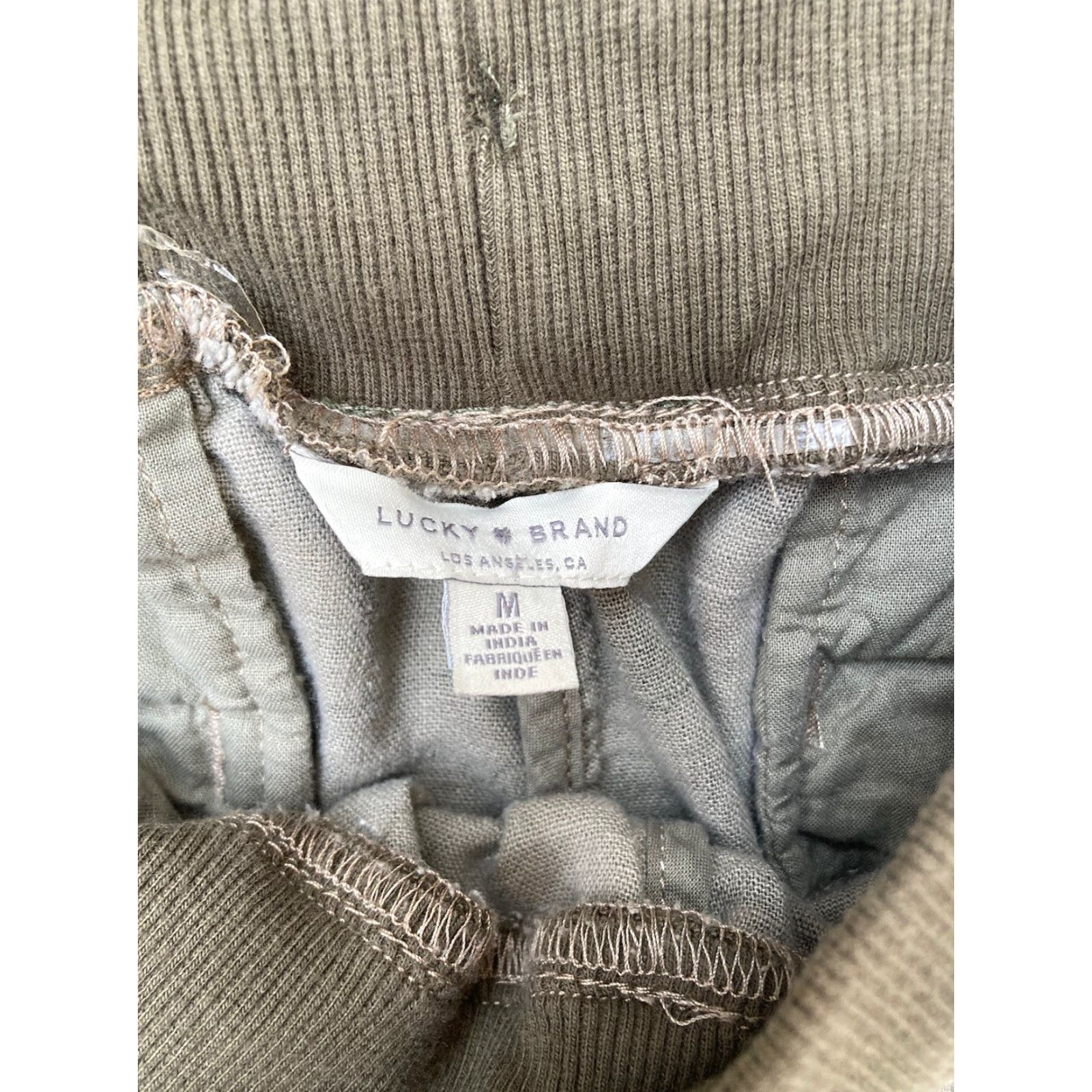 Lucky Brand Lucky Brand Multicolor Camo Lounge Pants M Women’s Cotton Blend Sleep Soft Stretch Loungewear Casual Size 32" / US 10 / IT 46 - 2 Thumbnail