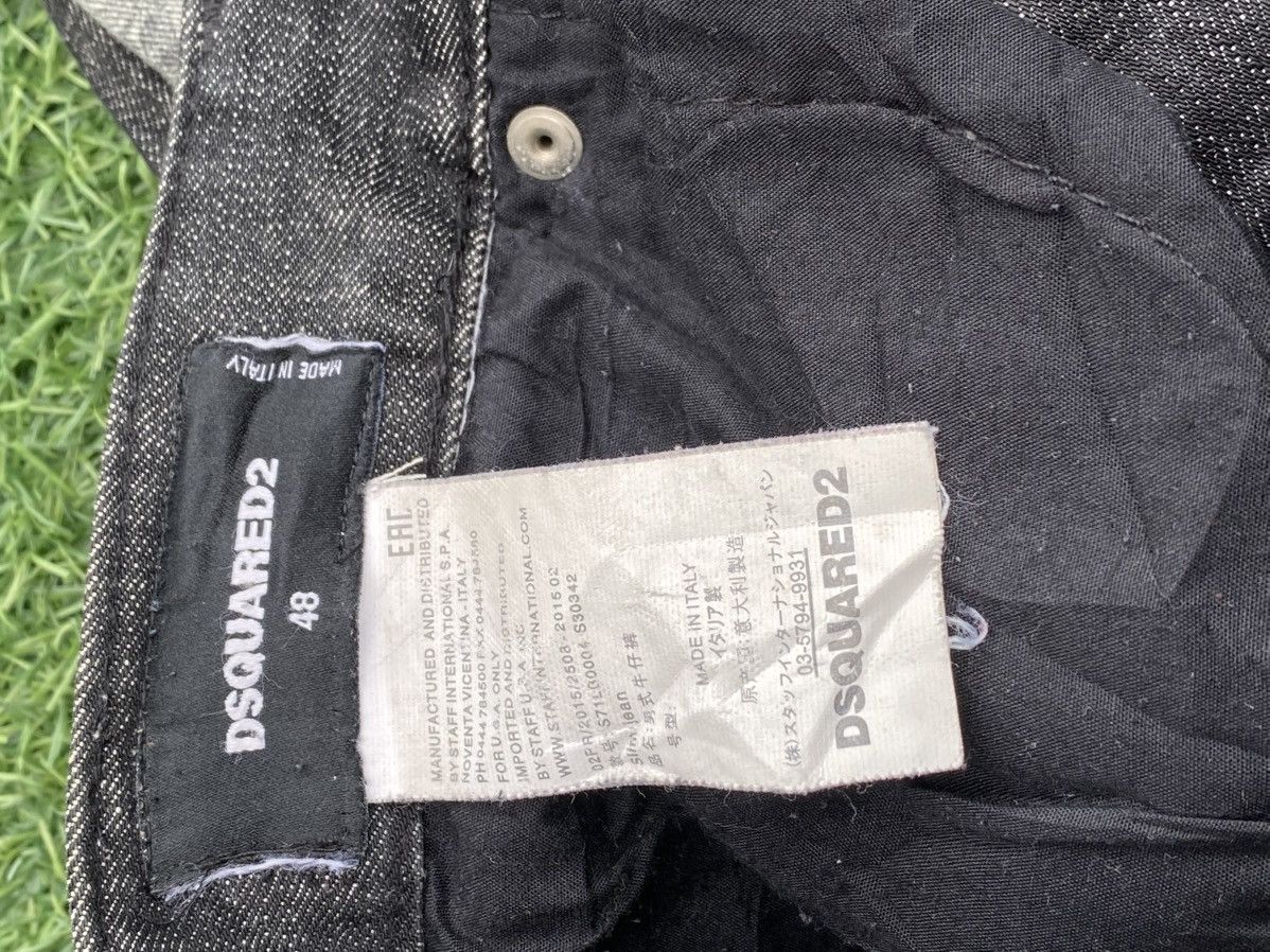 Dsquared2 Dsquared2 Distressed Slim Jeans Size US 37 - 11 Thumbnail