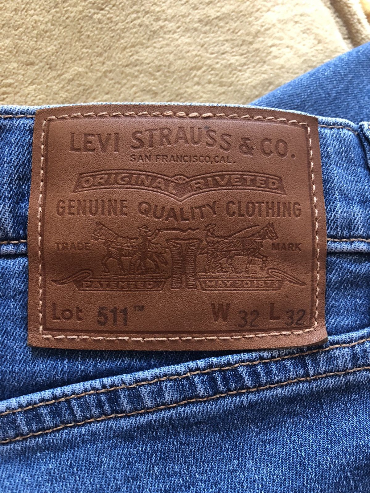 Levi's LEVI’S STRAUSS 511 CLASSIC VINTAGE DENIM JEANS PANTS Size US 32 / EU 48 - 3 Thumbnail