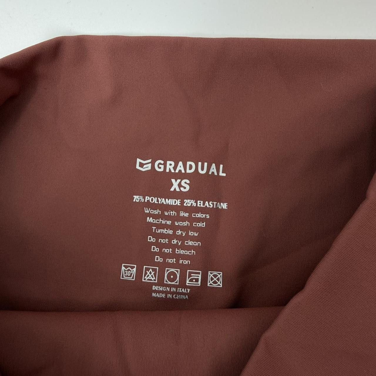 Other Gradual Pants Women Tan leggings Size XS Joggers Size 26" / US 2 / IT 38 - 2 Thumbnail