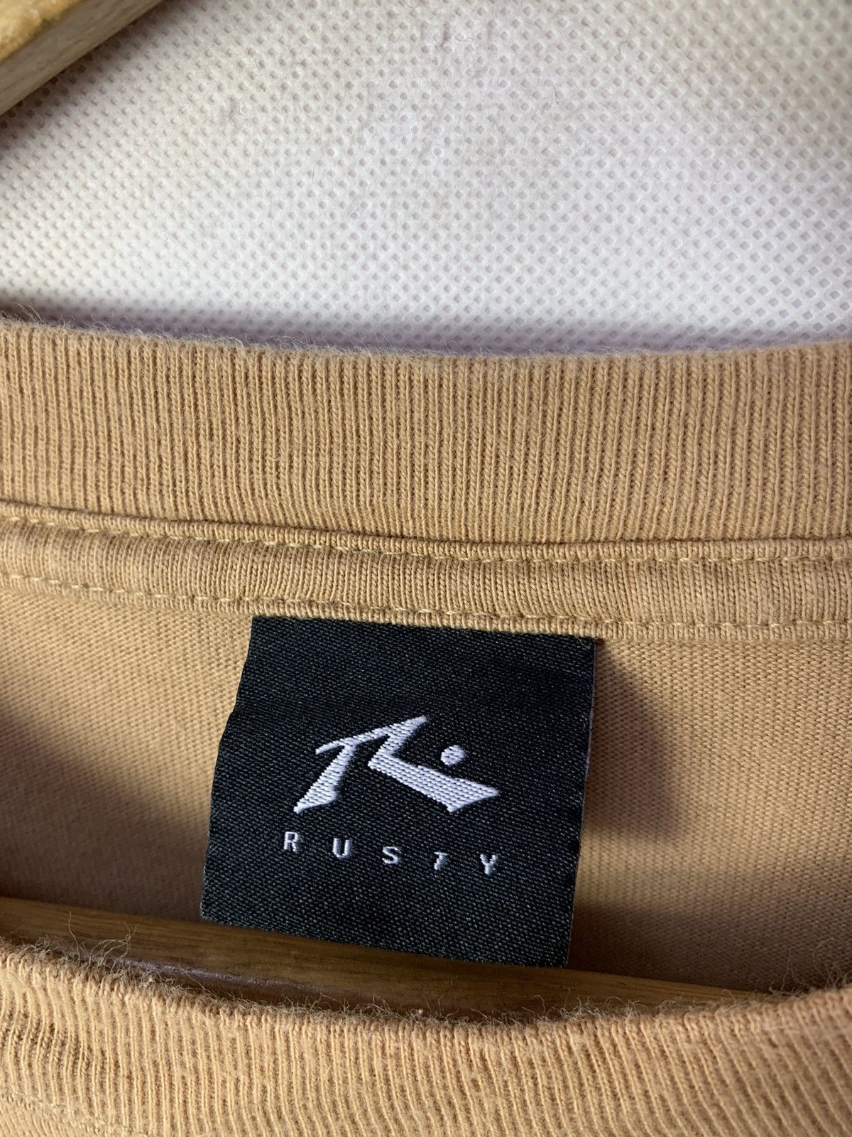 Rusty 🛹 Rusty Surfboards Big Logo Backhit Longsleeves Tee Size US L / EU 52-54 / 3 - 8 Thumbnail