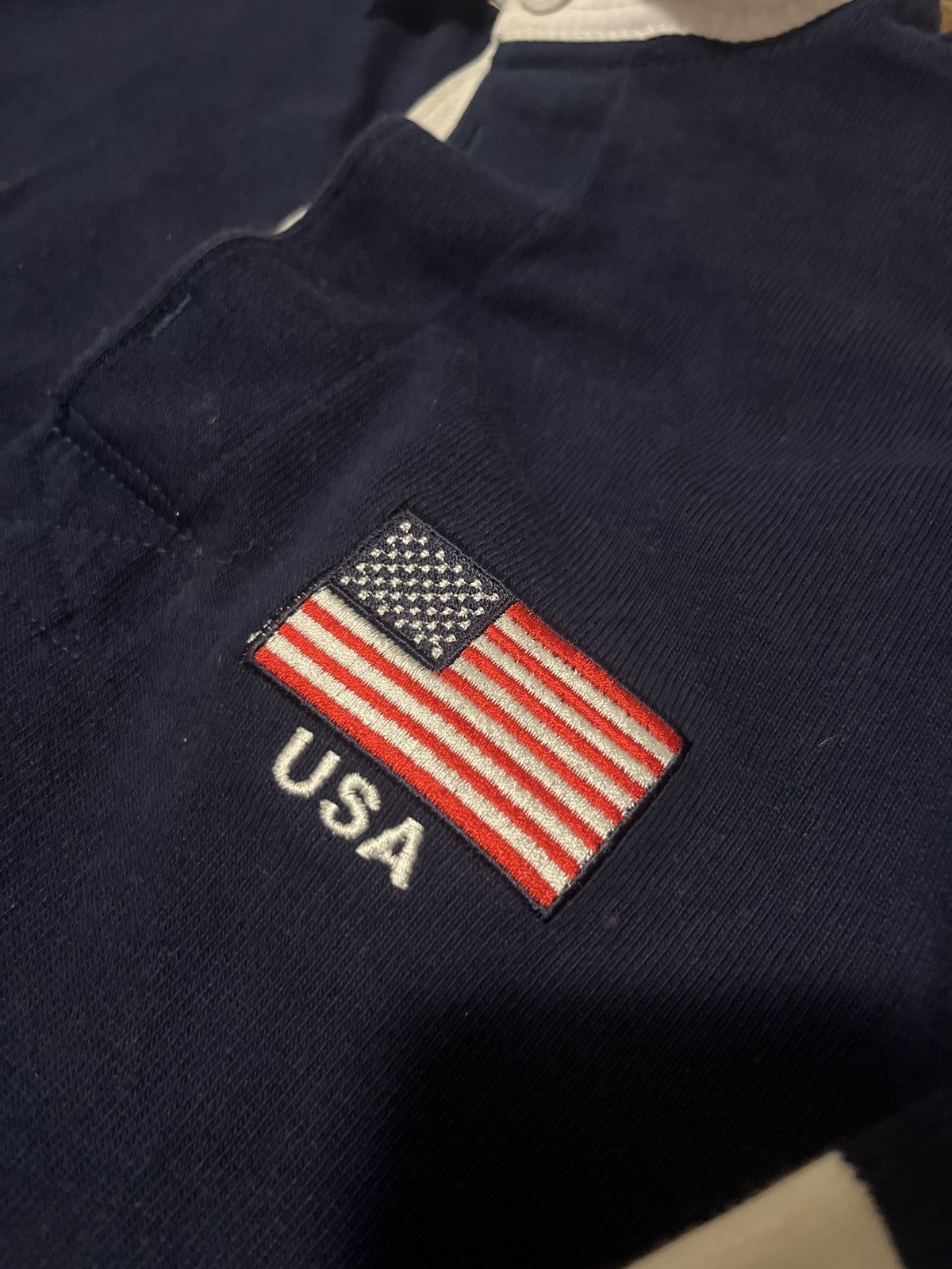Vintage Vintage USA Rugby Team Polo Size US XXL / EU 58 / 5 - 3 Thumbnail