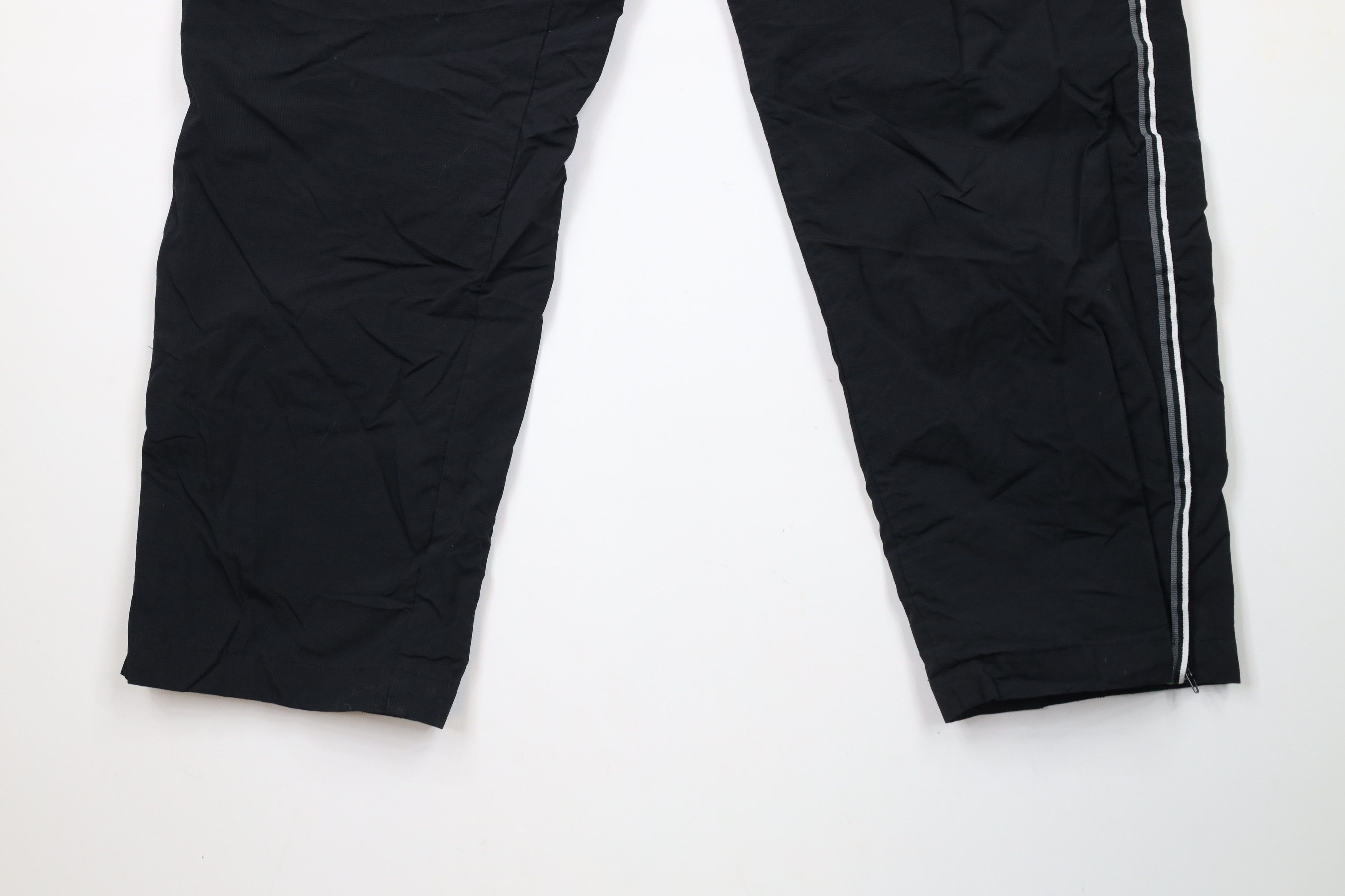Reebok × Vintage Vintage 90s Reebok Spell Out Lined Striped Windbreaker Pants Size US 36 / EU 52 - 4 Thumbnail