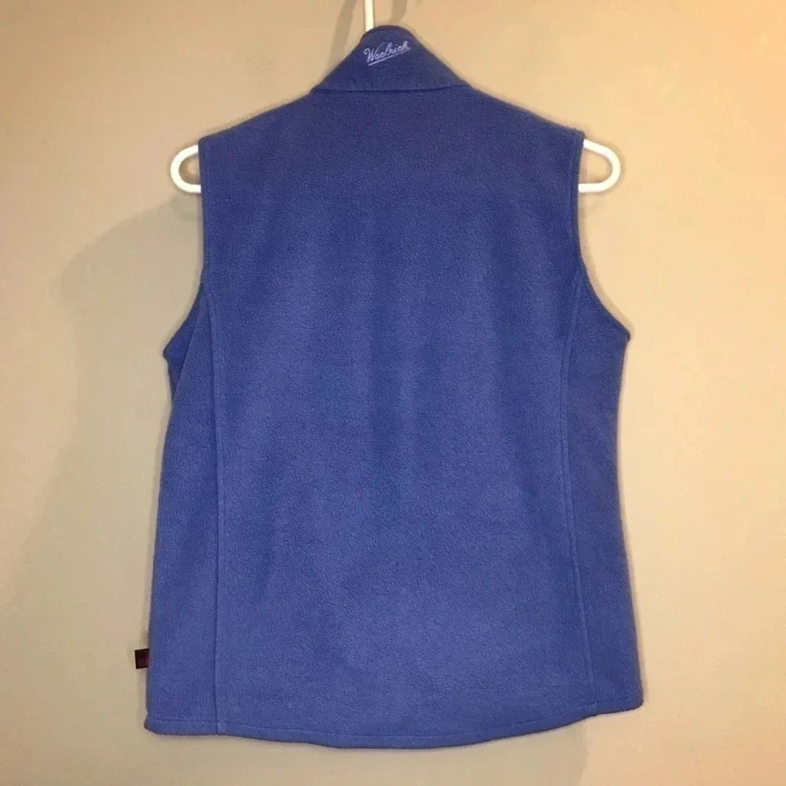 Woolrich Woolen Mills Woolrich Vest Purple Fleece Zip Up Women’s Size Small Size S / US 4 / IT 40 - 2 Thumbnail
