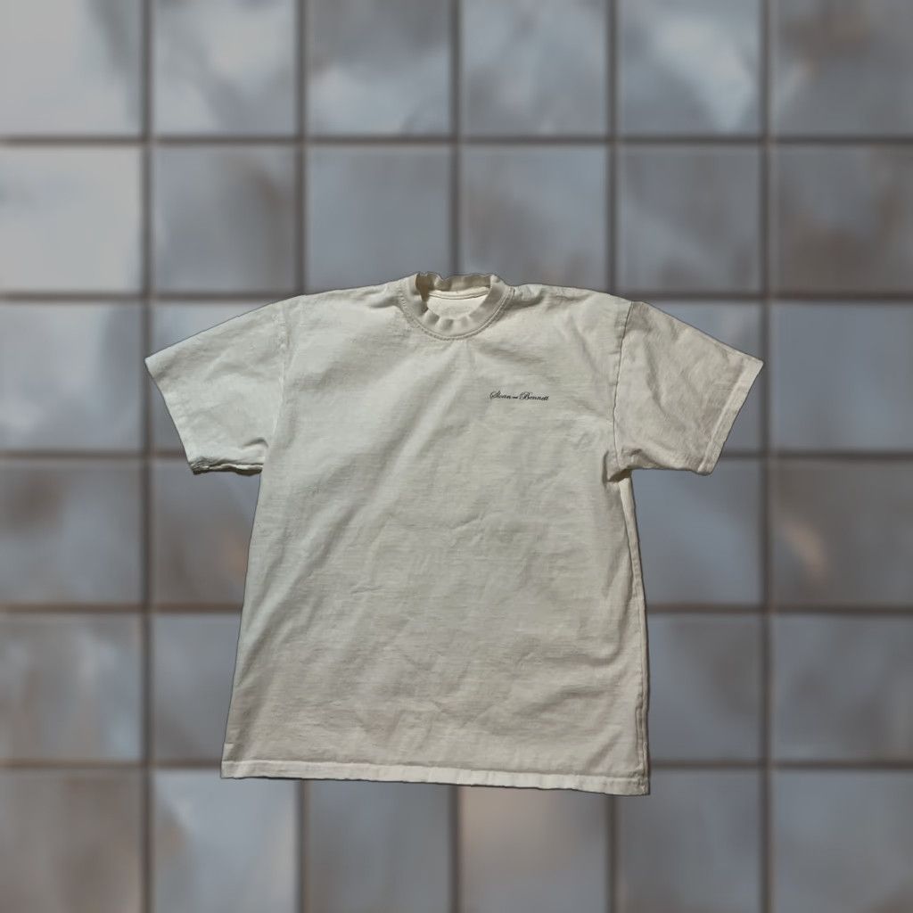 Vintage Sloan And Bennett Heavyweight Graphic Signature Logo White S/S T-Shirt Small Mens Size S Size US S / EU 44-46 / 1 - 1 Thumbnail