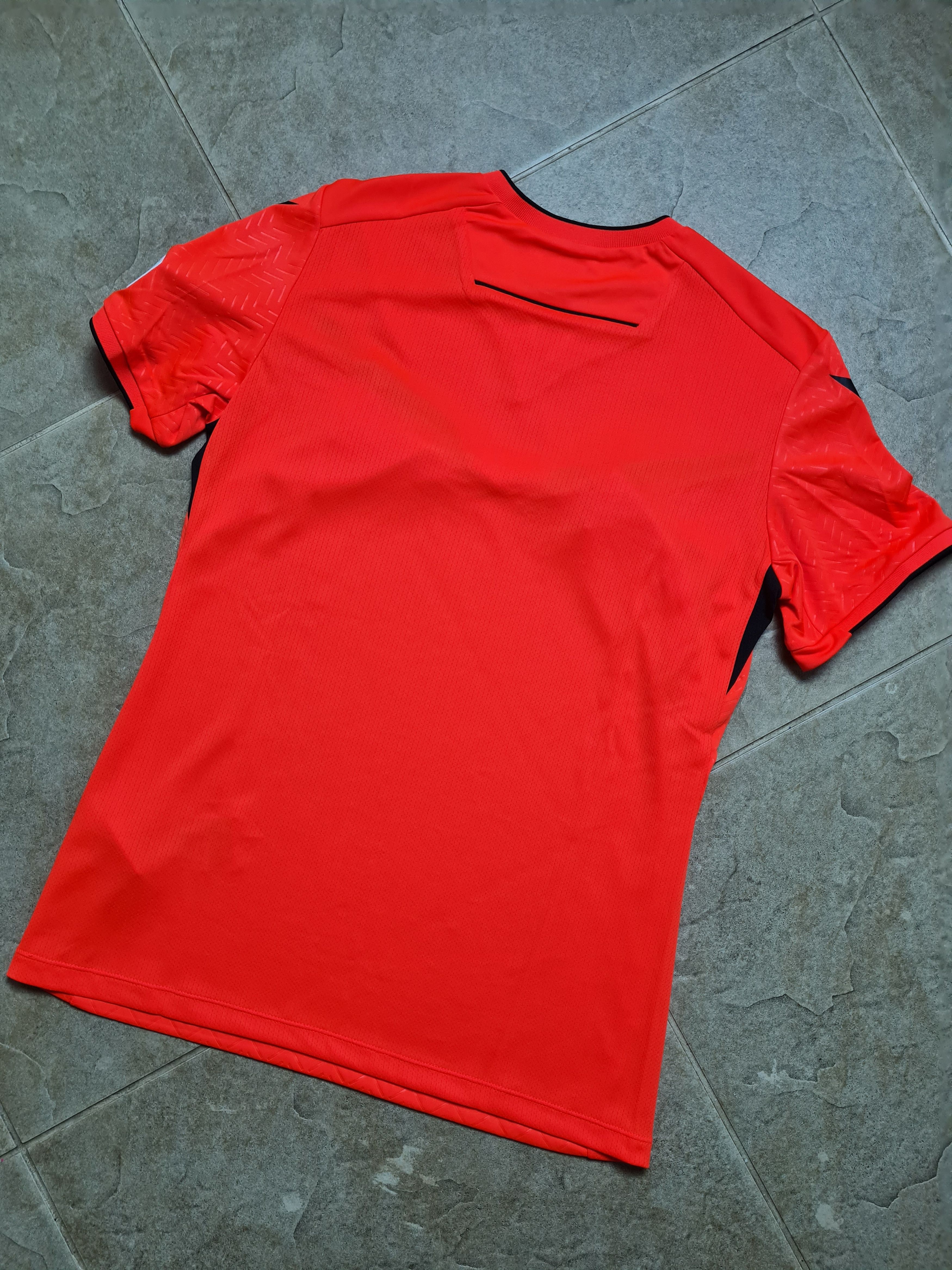 Macron Macron UEFA EURO 2024 Referee Shirt Neon Red Ponnet Eco Size US M / EU 48-50 / 2 - 16 Thumbnail