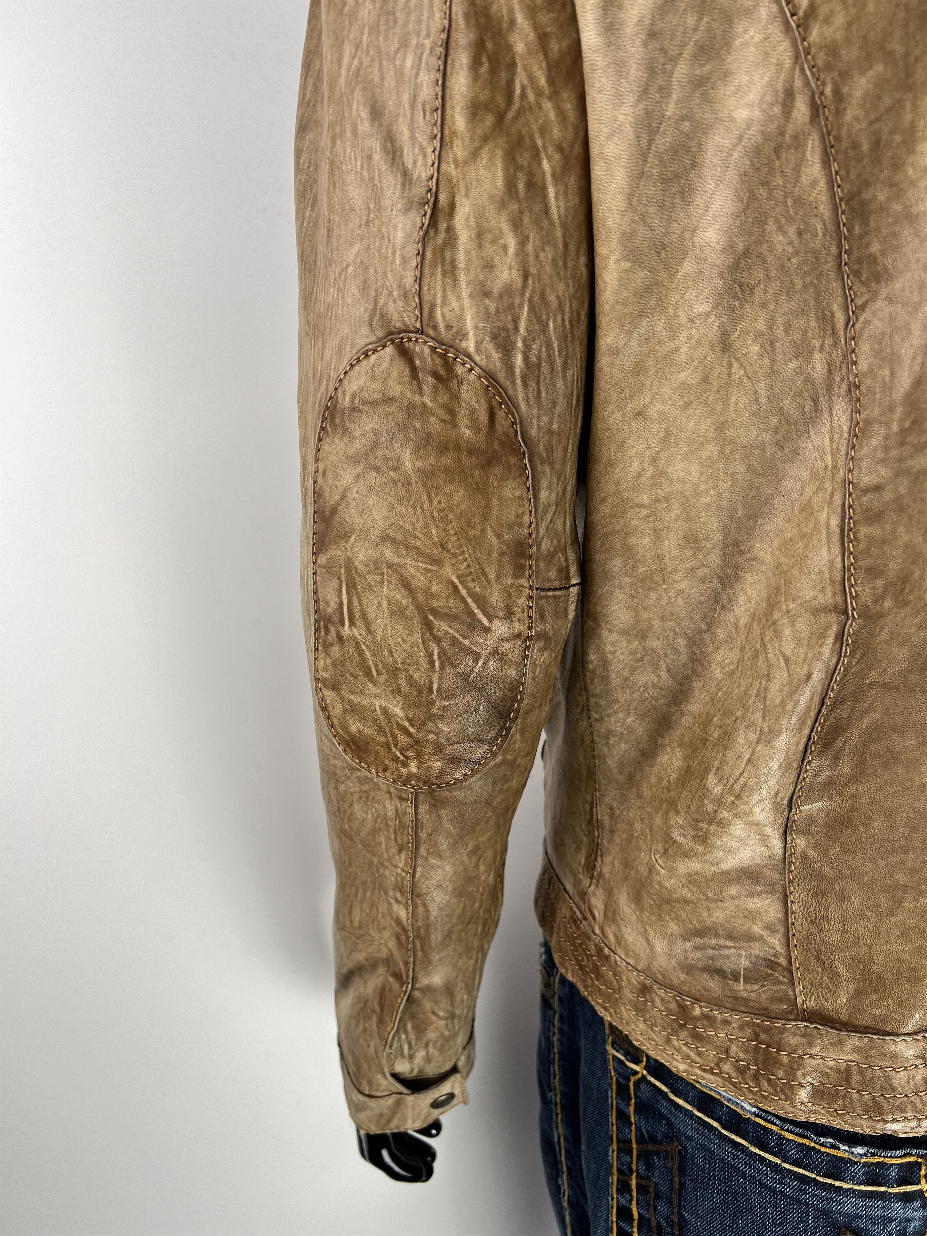 Formula 1 Rare Porsche Design Drivers Selection Men's Leather Jacket L Size US L / EU 52-54 / 3 - 4 Thumbnail