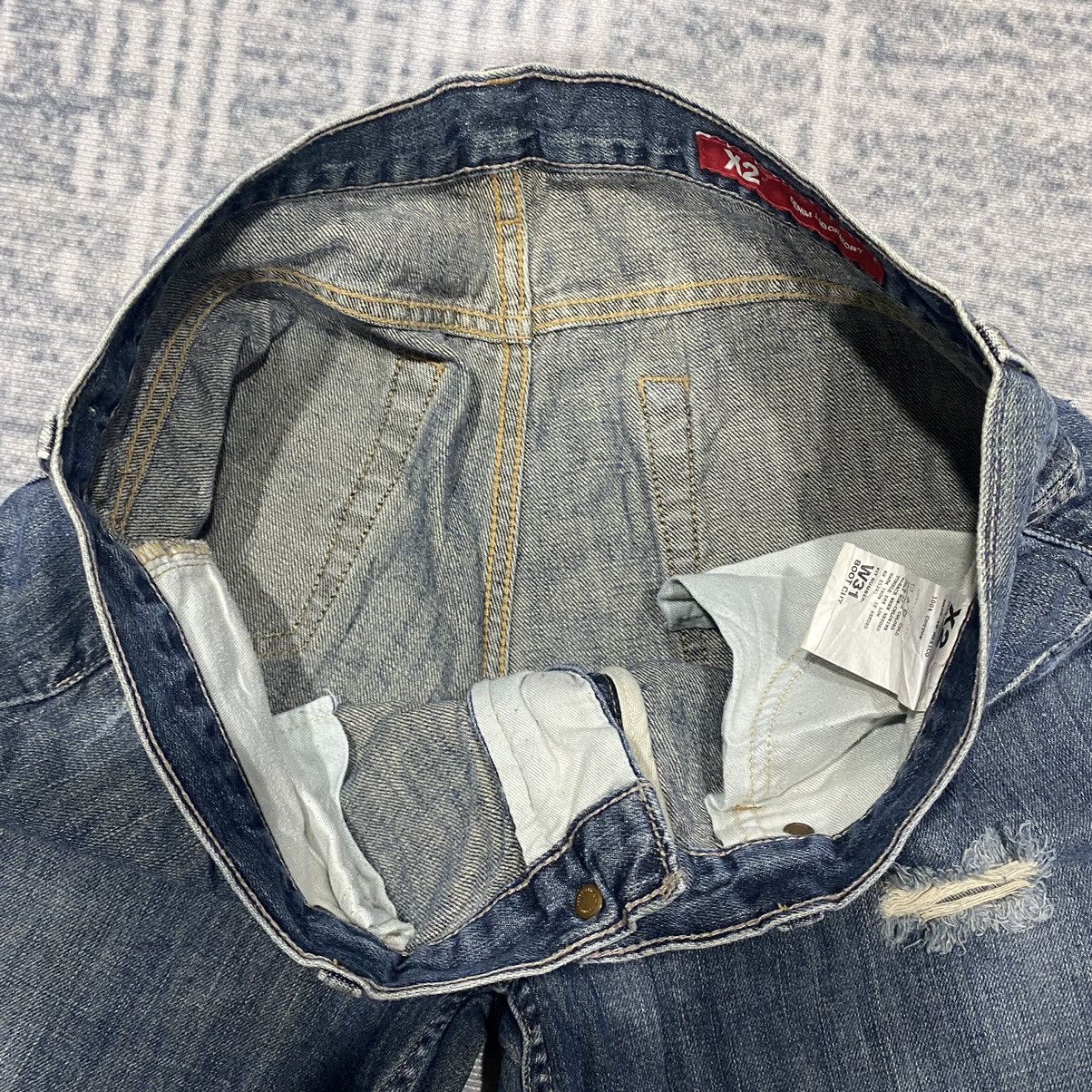 Hysteric Glamour × Le Grande Bleu (L.G.B.) Super Flare☠️ X2 Bootcut Jeans Ripped Vintage Cowboy Punk 90s Size US 34 / EU 50 - 9 Thumbnail