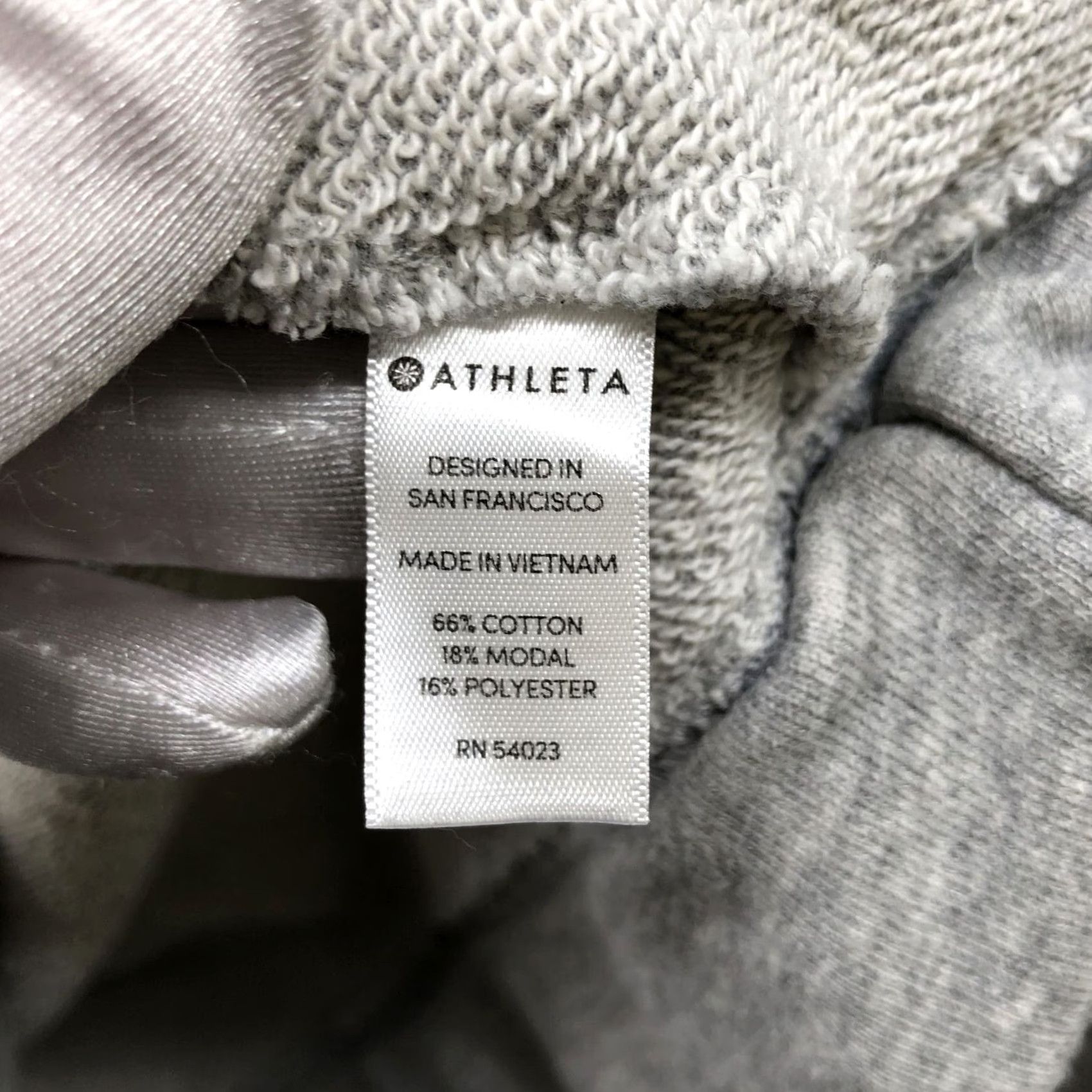 Athleta Athleta Studio Cinch Sweatshirt Dress Womens XS Gray Crewneck Cozy Lounge Dress Size XS / US 0-2 / IT 36-38 - 6 Thumbnail