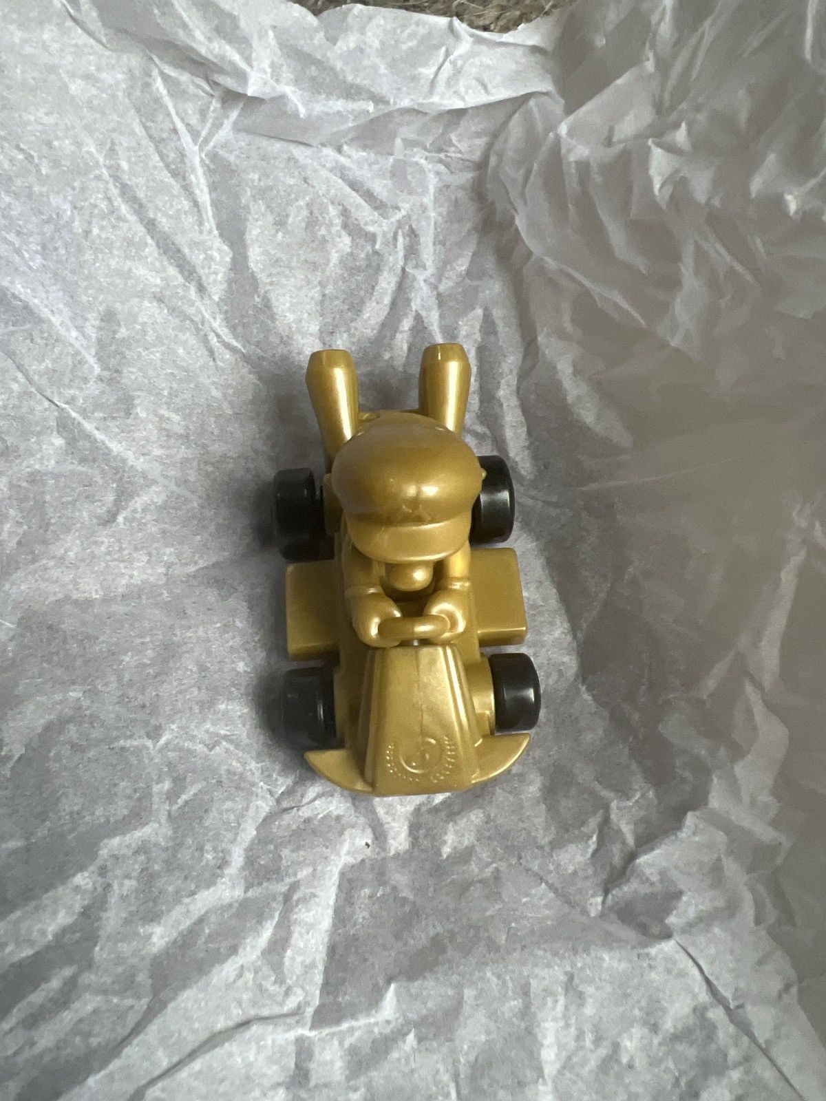 Nintendo 2024 McDonald’s Nintendo Mario Kart 8 Deluxe Gold Mario Kart Size ONE SIZE - 2 Thumbnail