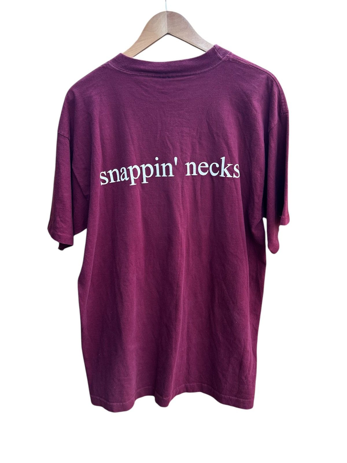 Band Tees × Vintage Vintage Stuck Mojo Snappin necks shirt Size US XL / EU 56 / 4 - 3 Thumbnail