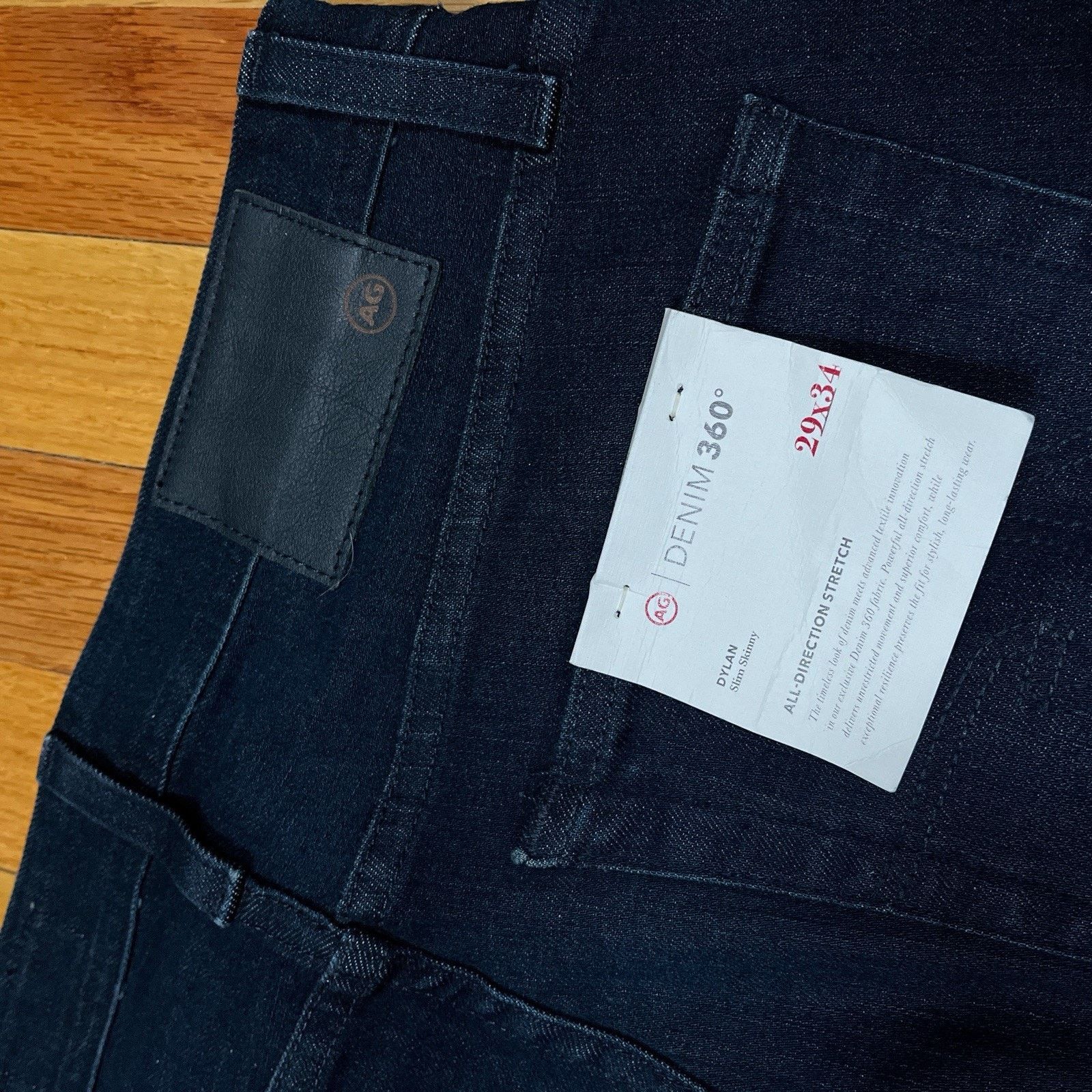 AG Adriano Goldschmied NWT AG 360 Goldschmied Dylan Slim Skinny Jeans Denim Stretch Size US 30 / EU 46 - 11 Thumbnail