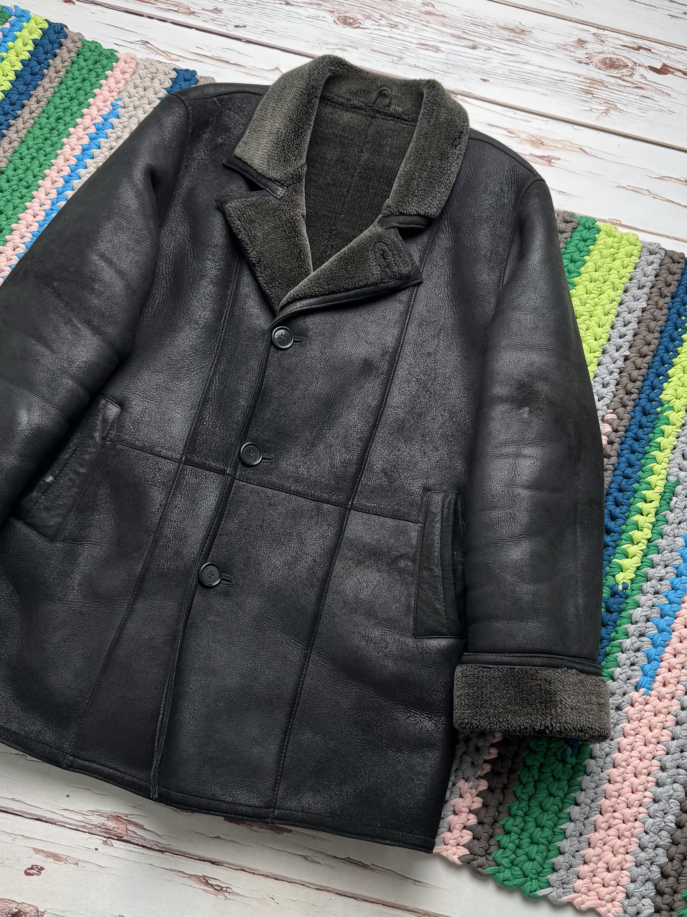 Vintage Vintage Real Sheepskin Coat (D10)(D15) Size US XL / EU 56 / 4 - 7 Thumbnail