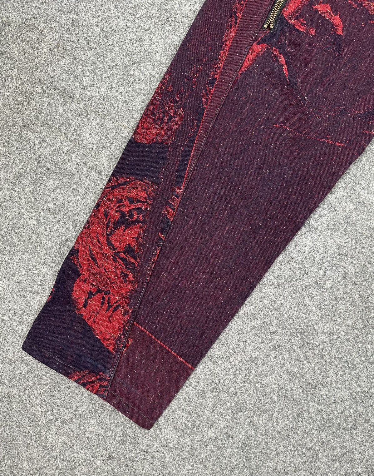 Issey Miyake Men - Archival 2005- Decorative Floral Dual Zip