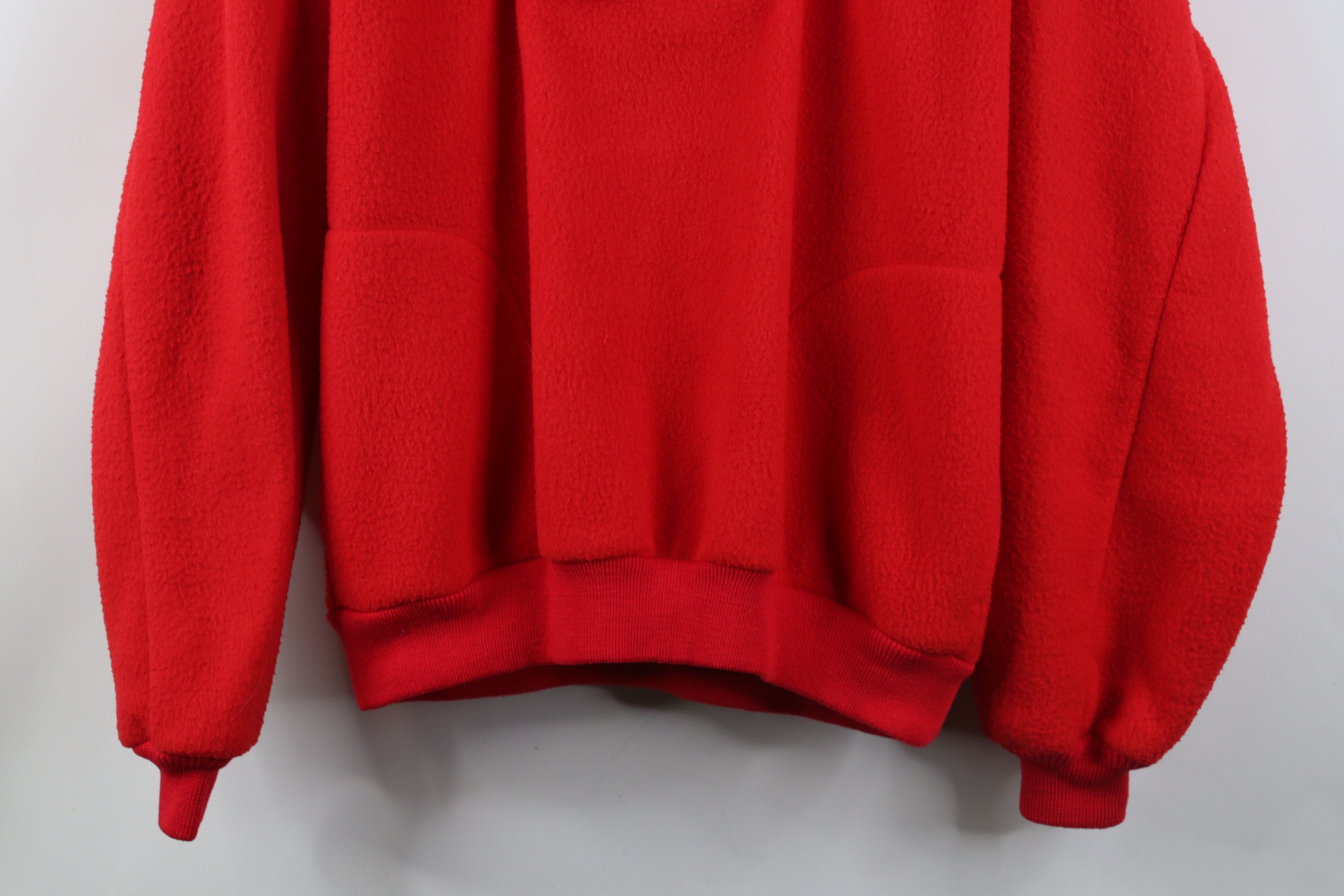 UNIONBAY Vintage 90s Unionbay Surfing Half Zip Pullover Sweater Red Size US XL / EU 56 / 4 - 3 Thumbnail