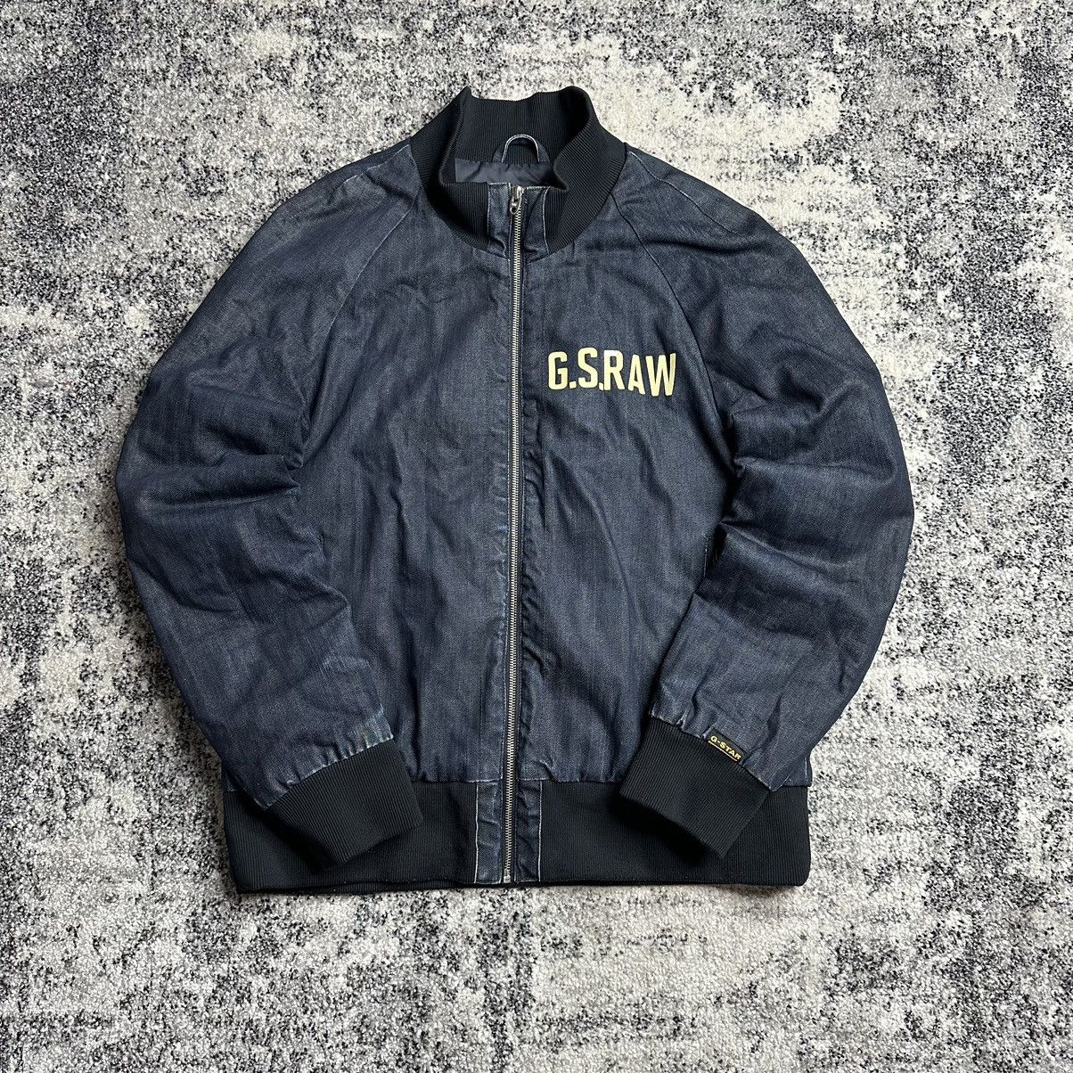 G-Star × Vintage G-Star Raw Jacket Bomber Streetwear Vintage Rare y2k Size US L / EU 52-54 / 3 - 1 Thumbnail