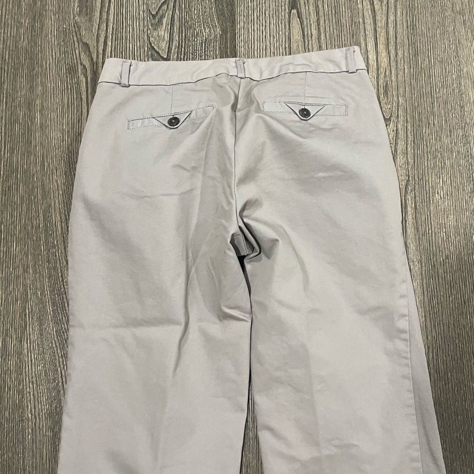 Dockers Dockers Light Gray Cropped Wide Leg Trousers Size 4 Size 27" / US 4 / IT 40 - 8 Thumbnail