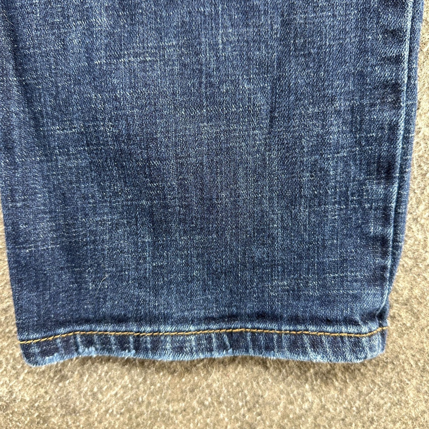 Lucky Brand Lucky Brand Jeans Men 34x32 Blue 221 Straight Leg Dark Wash Denim Stretch Cotton 5-Pocket Classic Vintage No (if required) Size US 34 / EU 50 - 2 Thumbnail