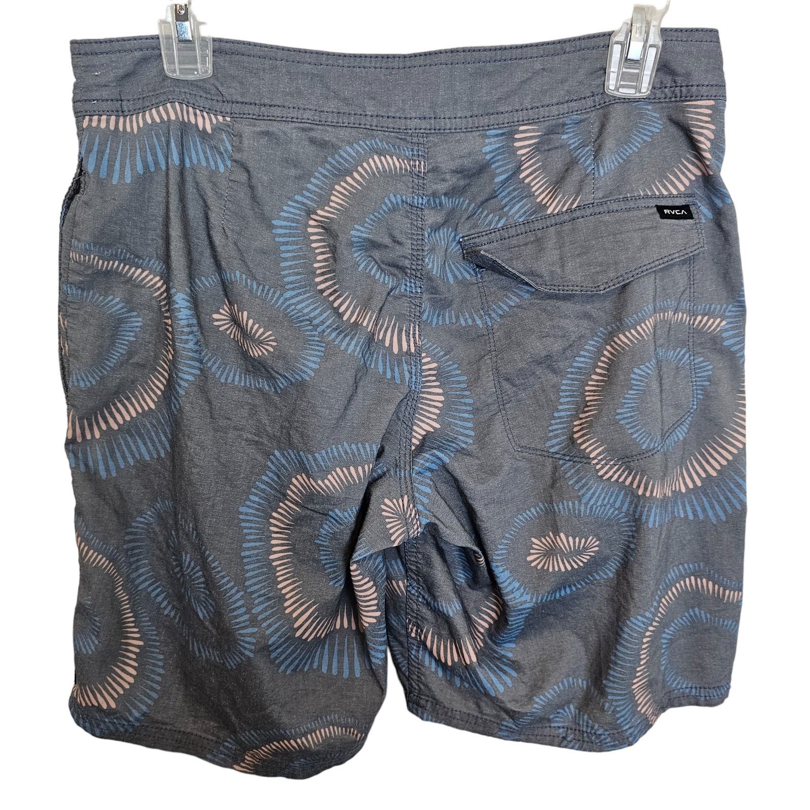 RVCA RVCA Mens Trent Whitehead Flicker Swim Trunks 29 Hybrid Surf Size US 29 - 6 Thumbnail