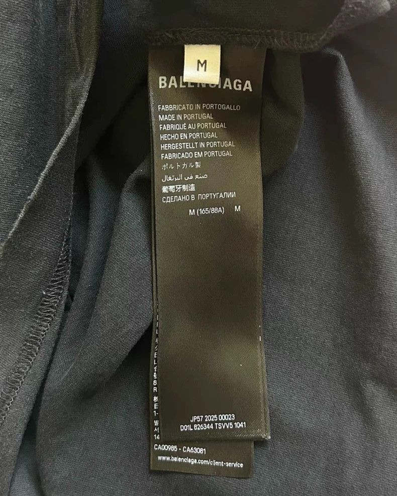 Balenciaga Balenciaga Michelle Yeoh Portrait Printed Loose Short Slee Size US M / EU 48-50 / 2 - 4 Thumbnail
