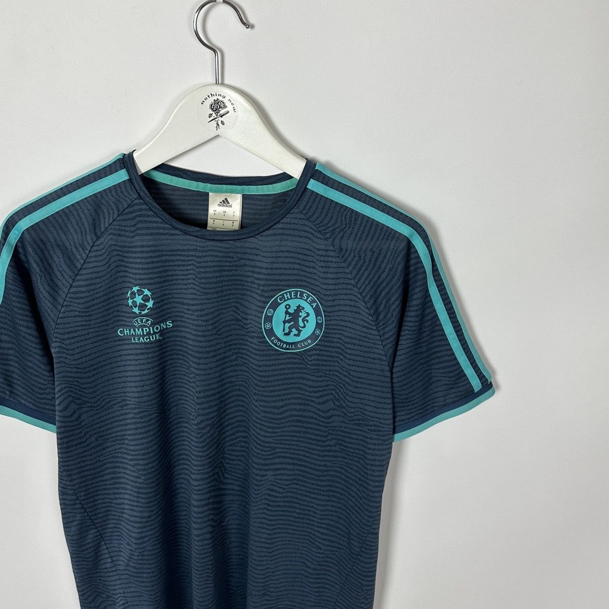 Chelsea Soccer Chelsea 2015 15/16 UEFA ChampionsLeague Jersey rare y2k hype Size US S / EU 44-46 / 1 - 2 Thumbnail