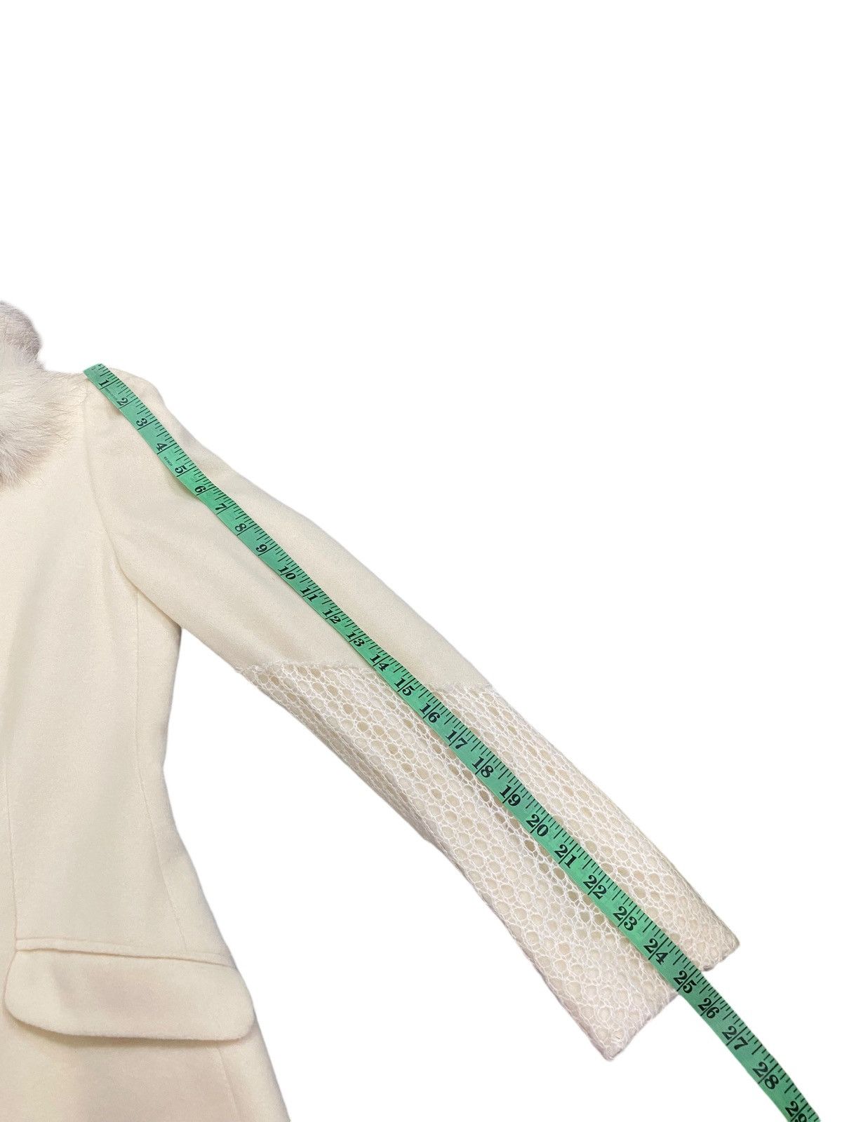 Versace × Versace Jeans Couture × Versus Versace Vintage Versace Jeans Couture Fur Collar Long Button Jacket Size S / US 4 / IT 40 - 21 Thumbnail