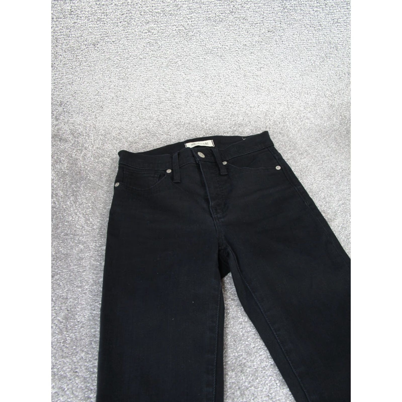Madewell VINTAGE Madewell Jeans Womens 24 Skinny Black Denim Mid Rise 90s Pants Womens Size 42" / US 20 - 2 Thumbnail