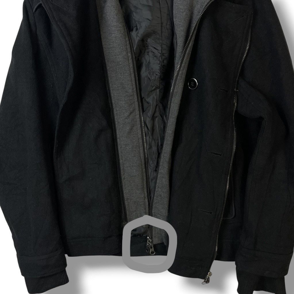 If Six Was Nine 🇯🇵 IN THE ATTIC DOUBLE LAYER PUNK GOTHIC WOOL JACKET Size US L / EU 52-54 / 3 - 24 Thumbnail