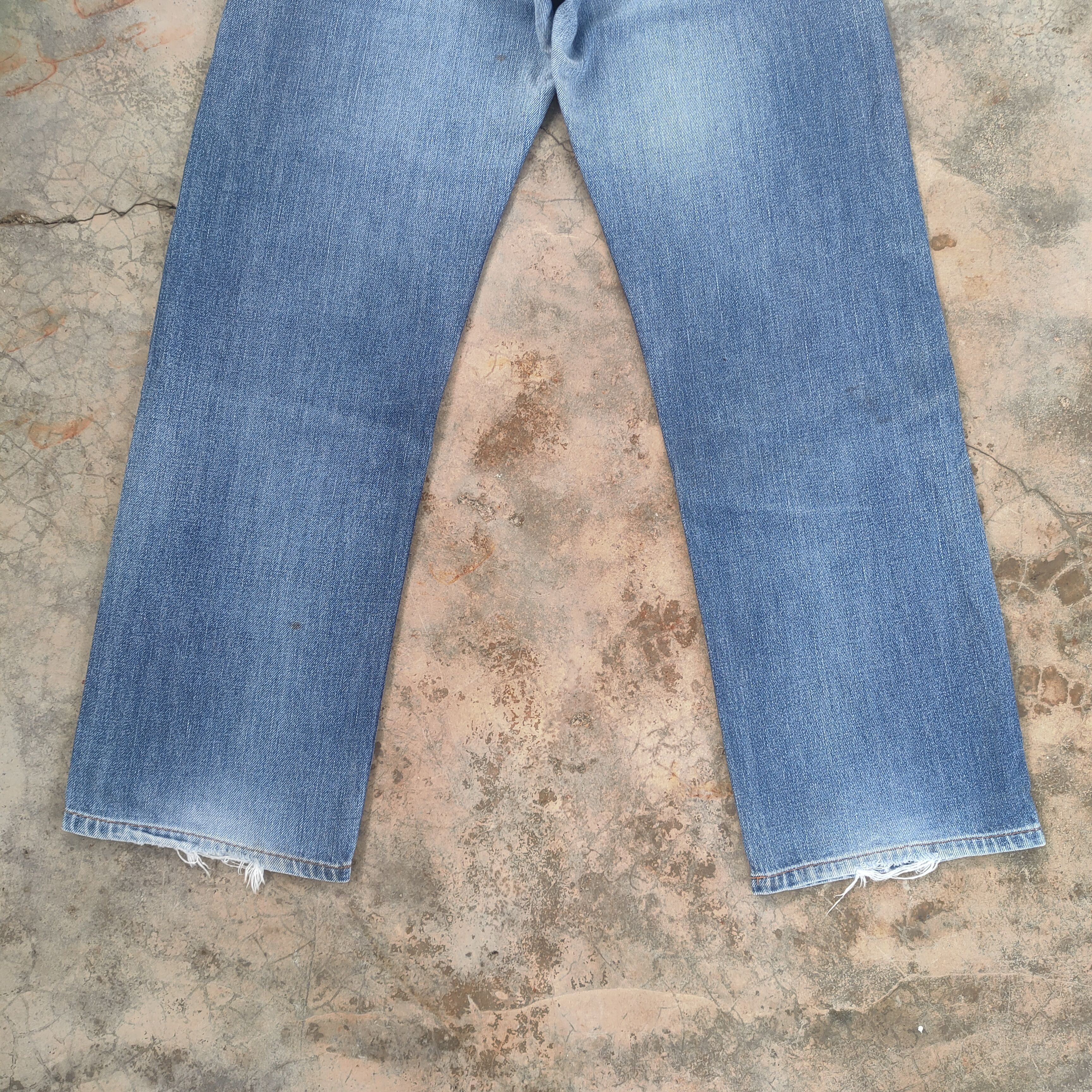 Levi's Vintage Clothing W32 VINTAGE 2001 LEVI'S 512 FADED JEANS DENIM PANTS Size US 32 / EU 48 - 12 Thumbnail