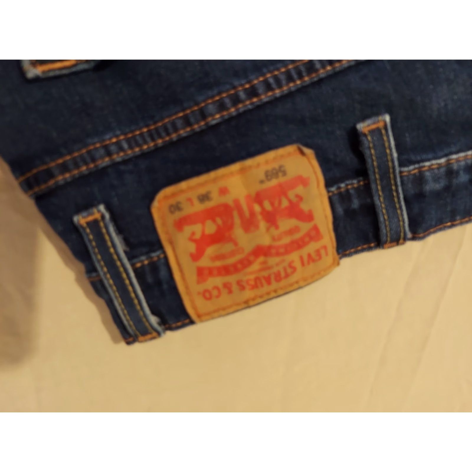 Levi's Levis 569 Jeans Mens 38x30 40x30 Relaxed Straight Denim Pants Size US 38 / EU 54 - 2 Thumbnail