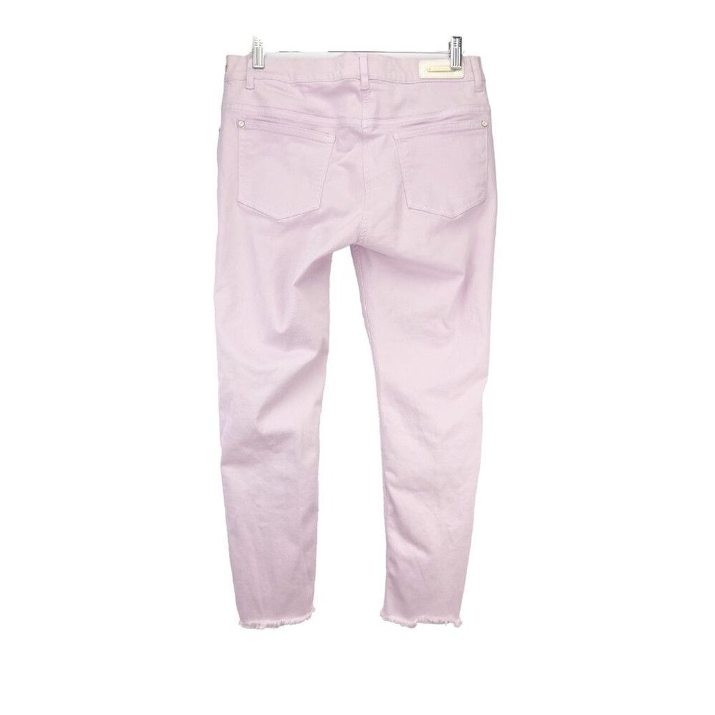 Other PAMELA HENSON Delicious Slim Fit Frayed Pale Rose Jean US 12 Size 34" / US 12 / IT 48 - 4 Thumbnail