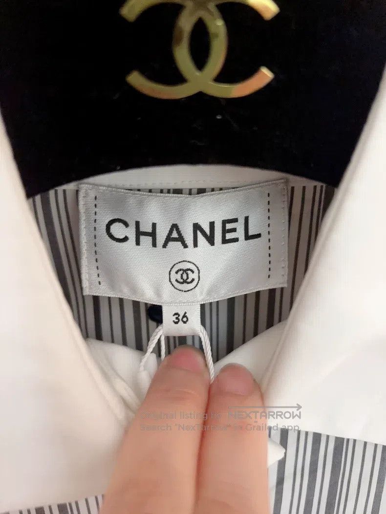 Chanel Chanel 23C studded flower shirt Size XS / US 0-2 / IT 36-38 - 7 Thumbnail
