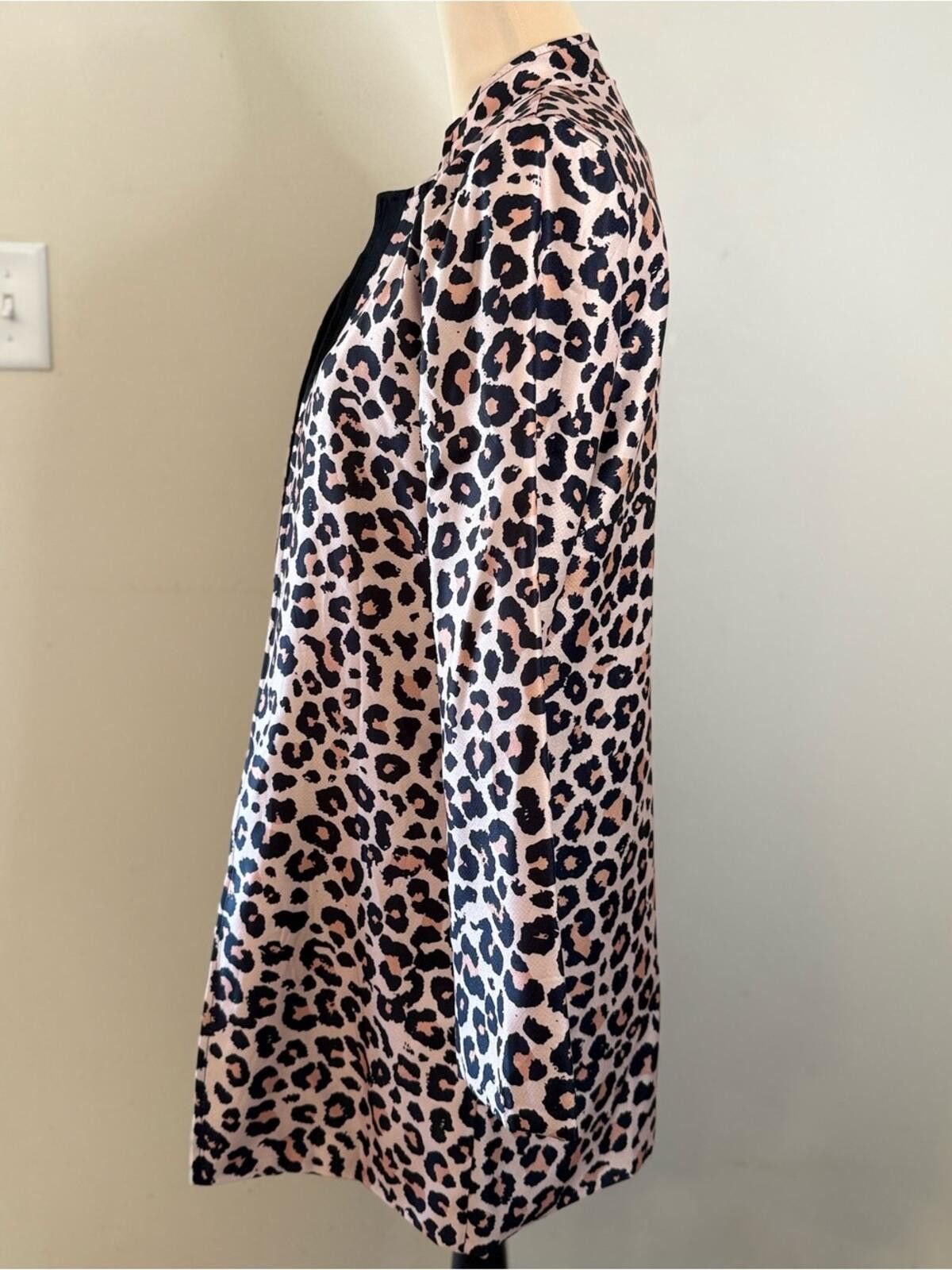 Other Leopard print chic open front lightweight jacket SZ SM Size S / US 4 / IT 40 - 3 Thumbnail