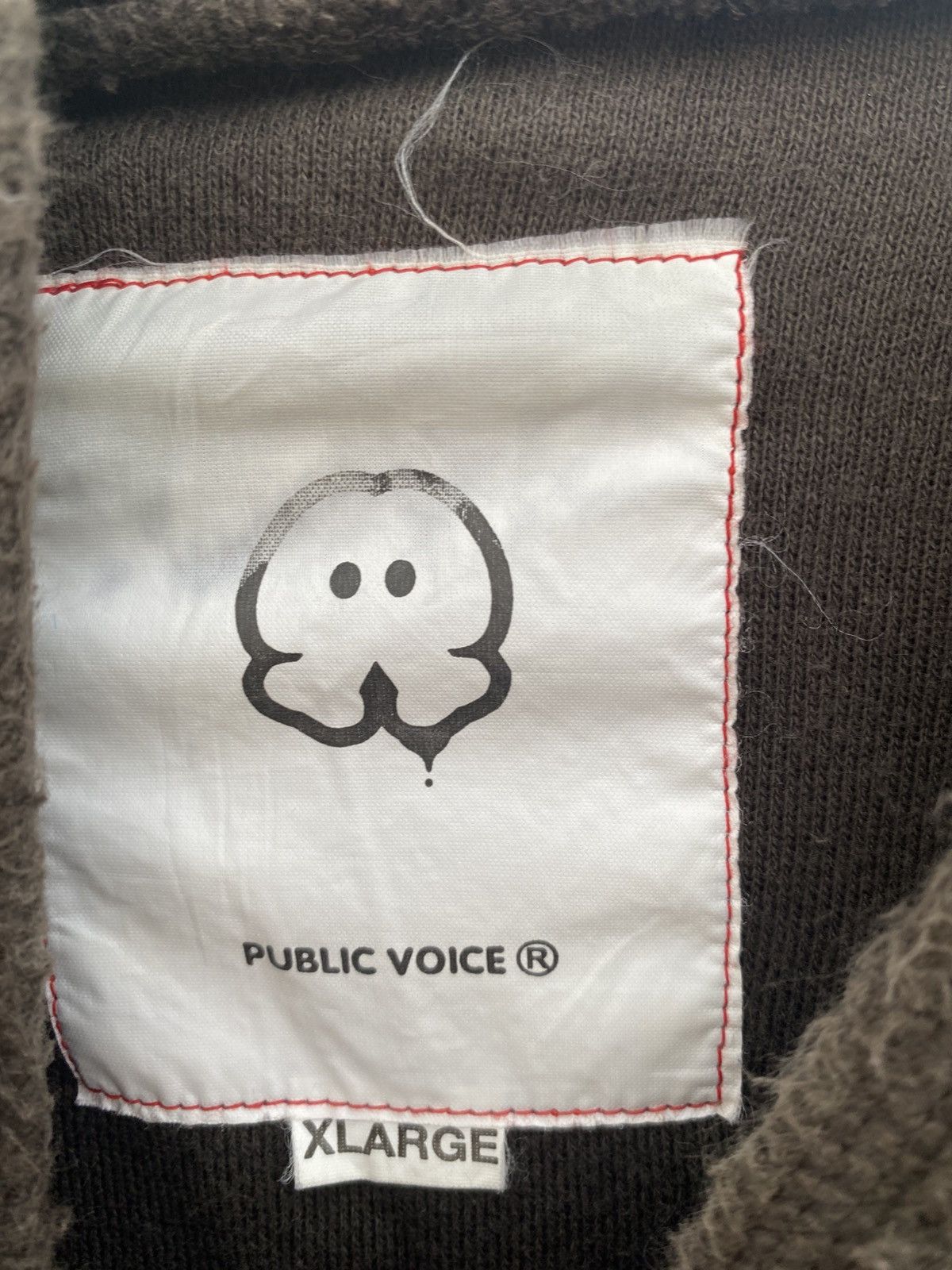 Japanese Brand Rare‼️Public Voice Hoodie upside down cloth Made in Japan Size US XL / EU 56 / 4 - 4 Thumbnail