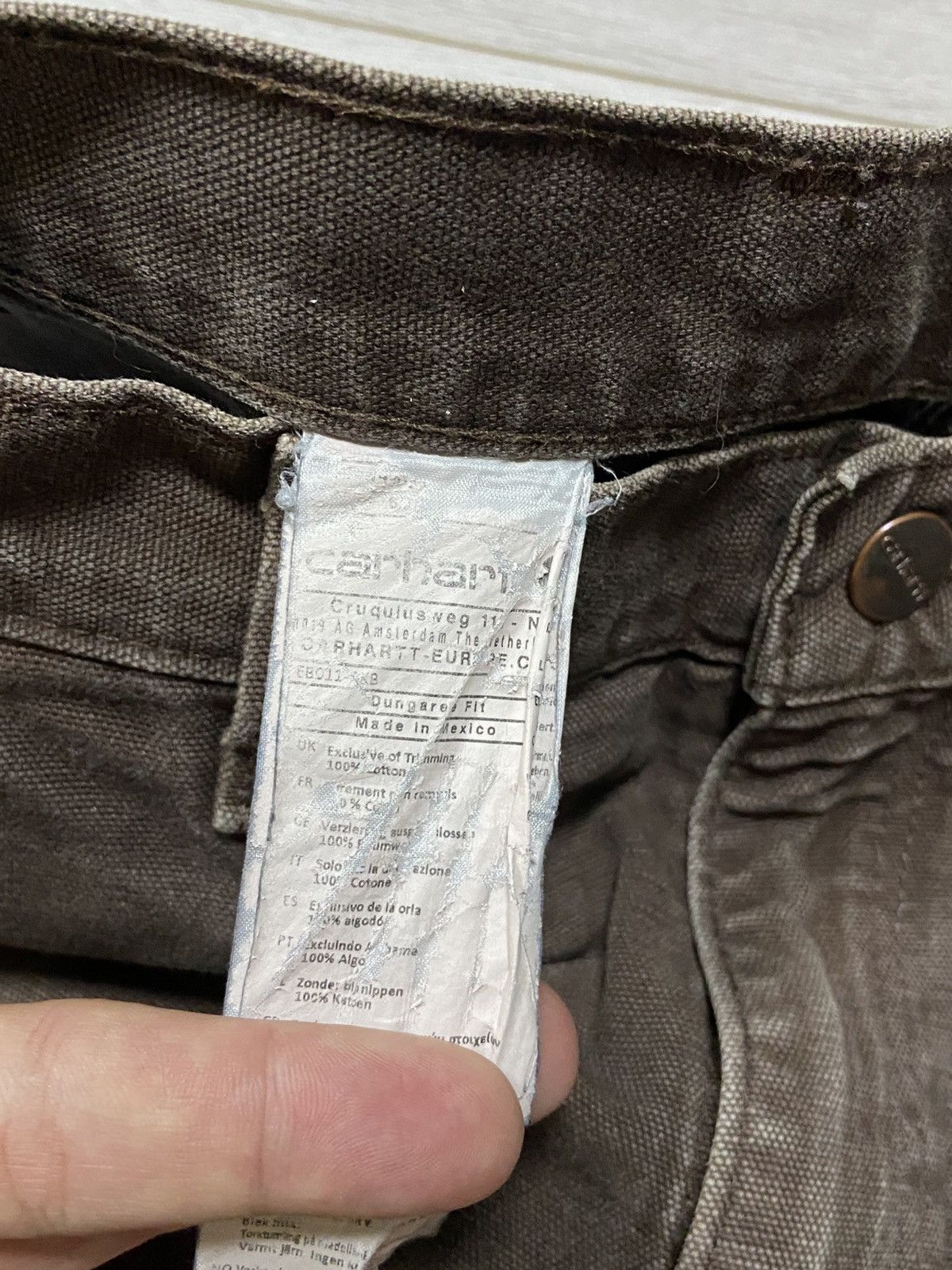 Carhartt Carhartt vintage work cargo pants distressed Size US 34 / EU 50 - 3 Thumbnail
