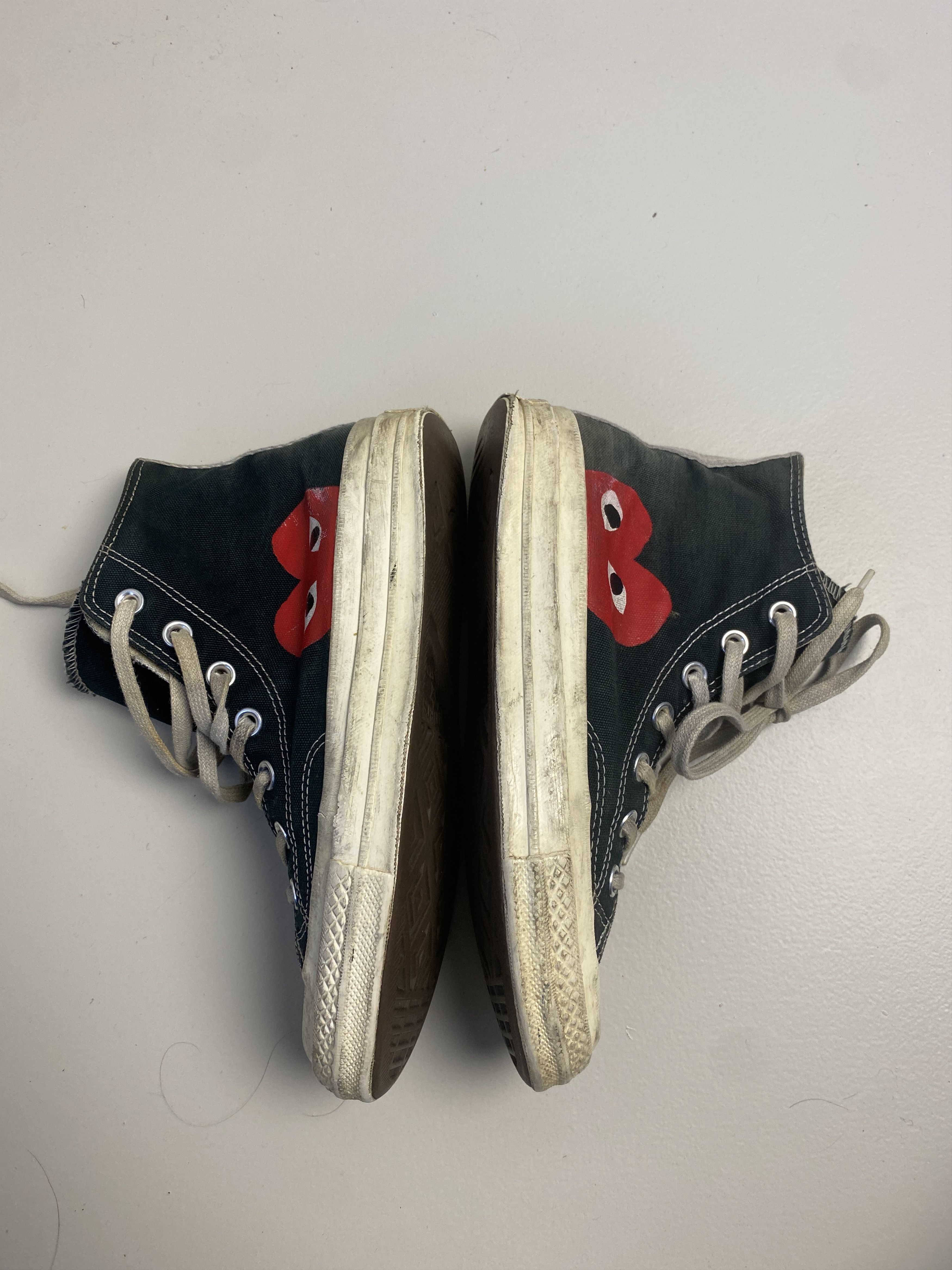 Comme des Garcons PLAY × Converse CDG Comme des Garcons x Converse trainers shoes Size US 7 / IT 37 - 7 Thumbnail