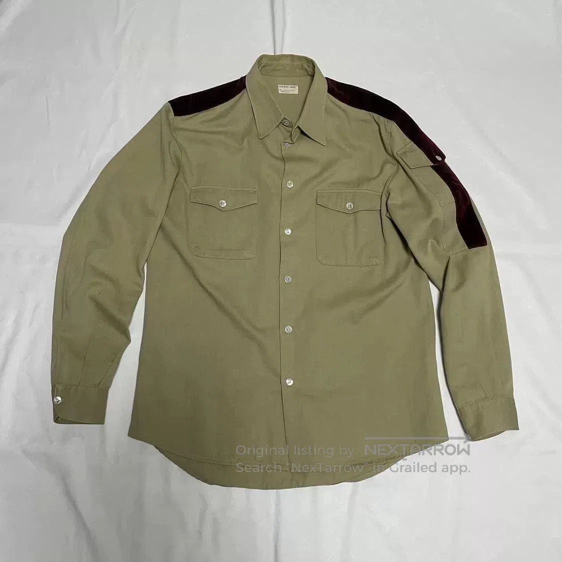 Helmut Lang Helmut Lang Vintage Cargo Work Jacket. Size US S / EU 44-46 / 1 - 1 Thumbnail