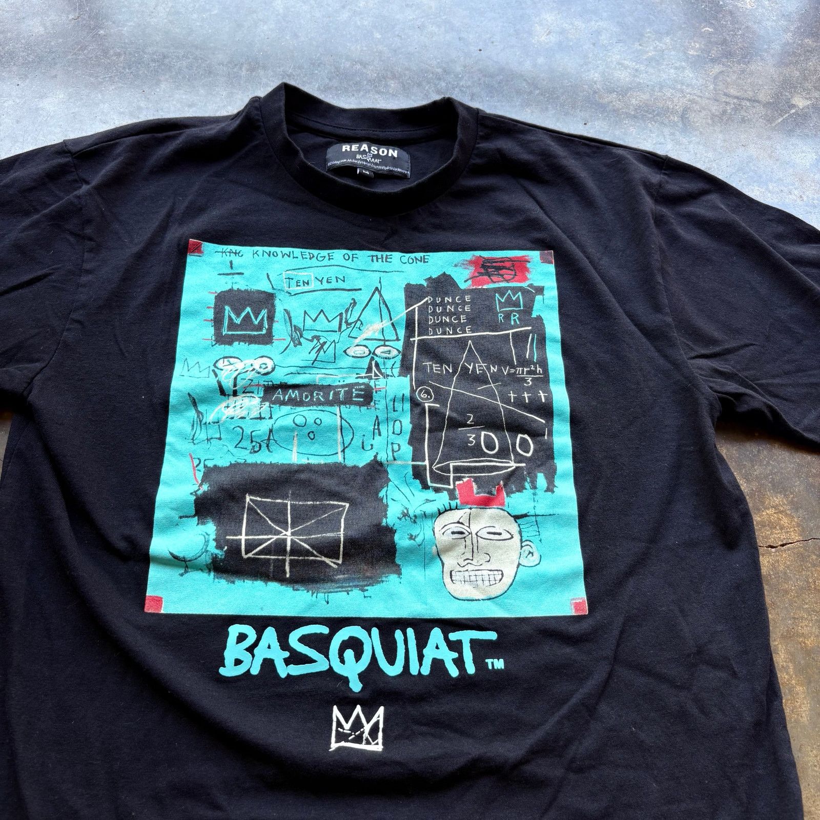 Vintage Vintage Style Basquiat Art Graphic T-shirt Size US M / EU 48-50 / 2 - 3 Thumbnail