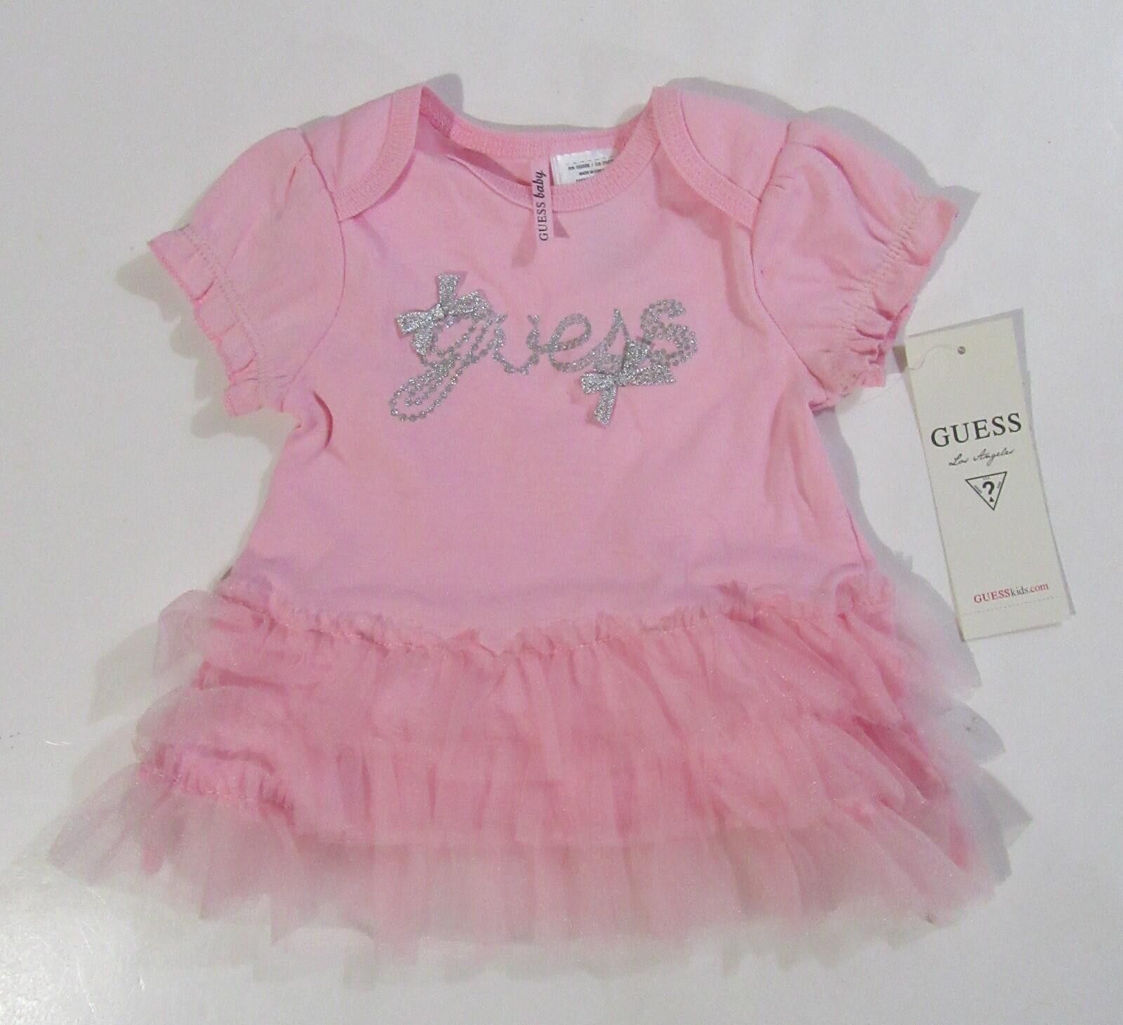 Guess Guess Baby Girls 2 Pc Outift Pink 6-9 Months NWT Size ONE SIZE - 3 Thumbnail
