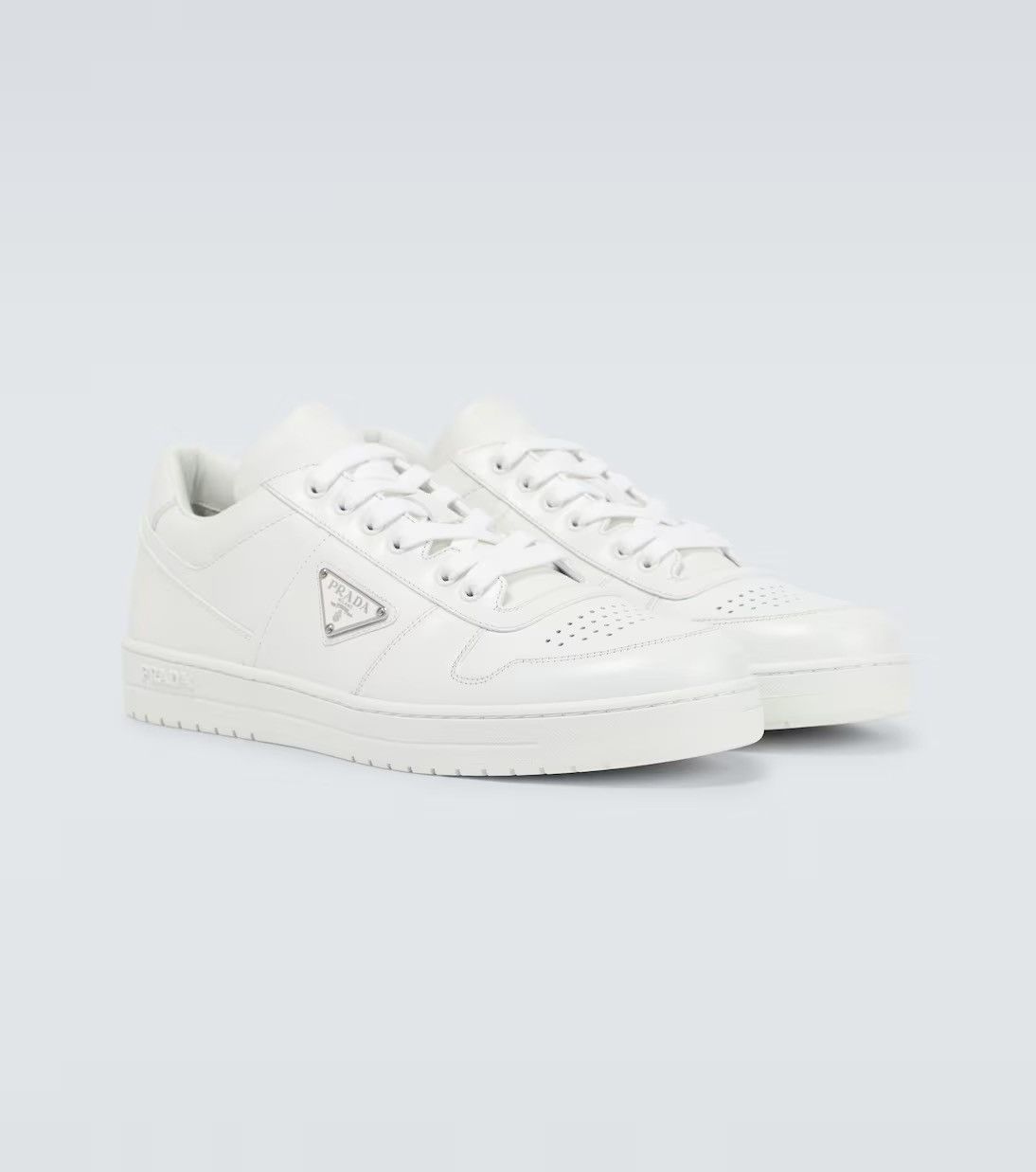 Prada Prada Downtown Leather Sneakers Size US 10 / EU 43 - 1 Thumbnail