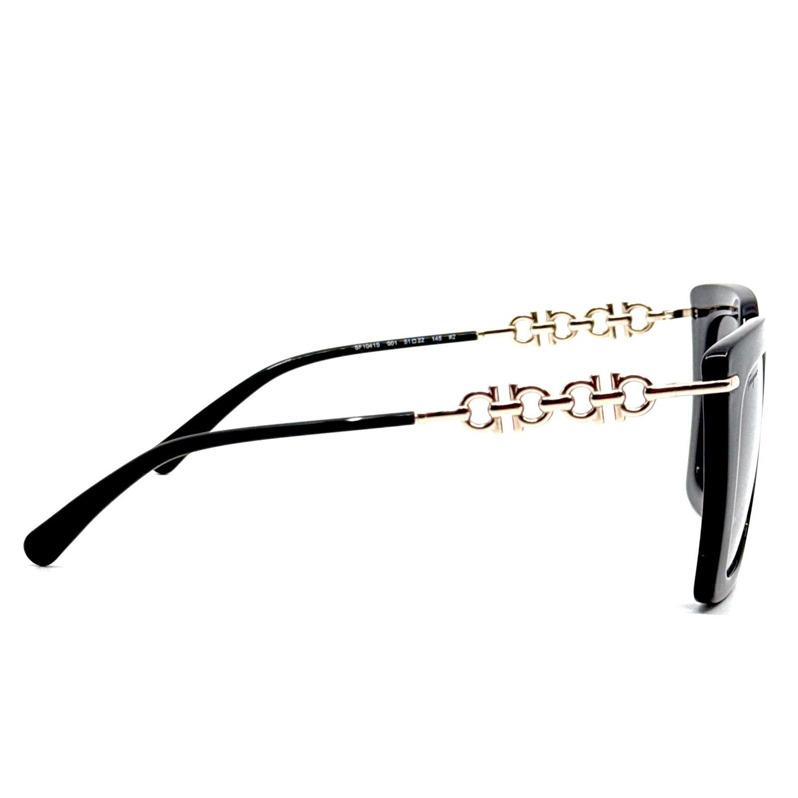 Salvatore Ferragamo New, SALVATORE FERRAGAMO Sunglasses SF1041S 001 Authentic Size ONE SIZE - 10 Thumbnail