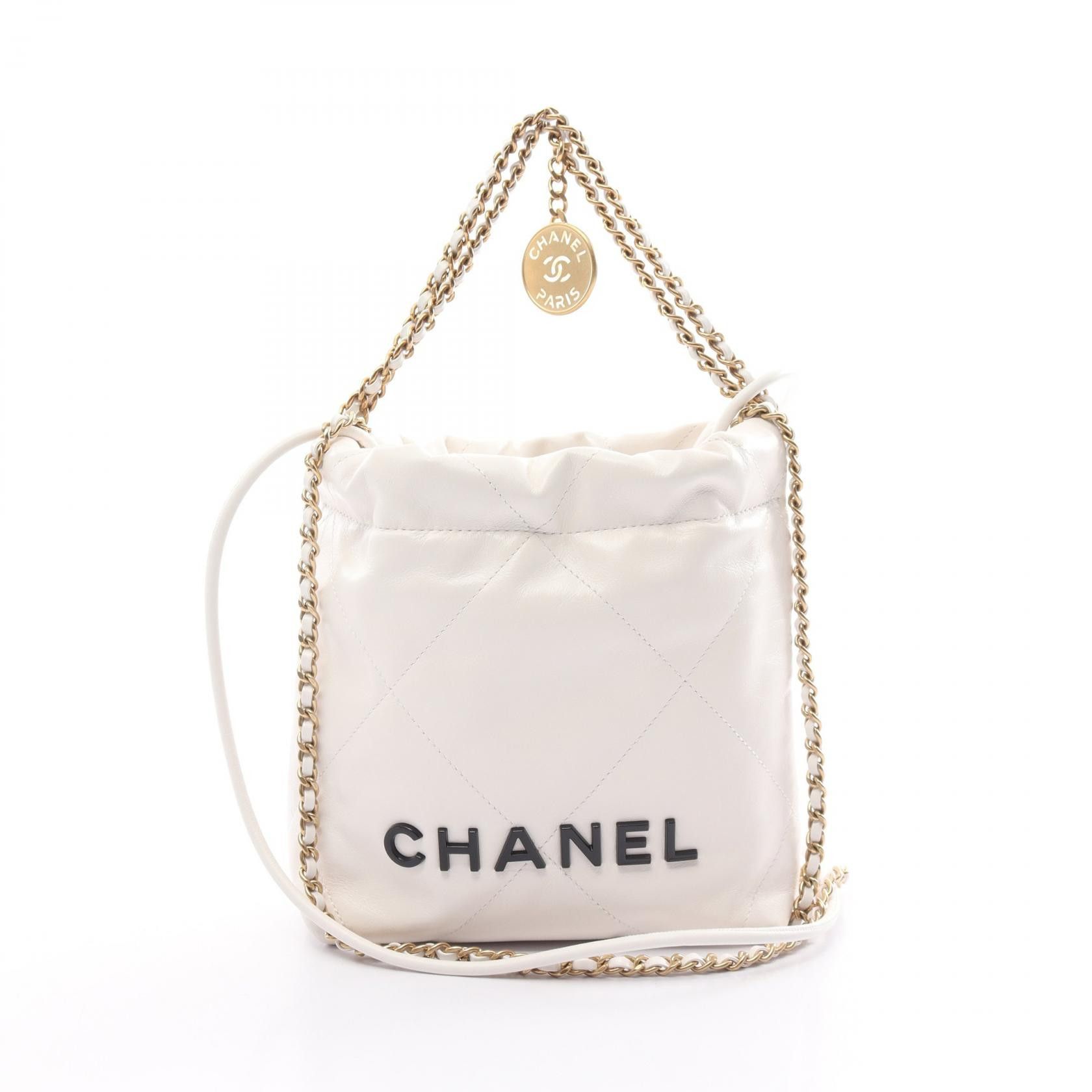 Chanel Bucket Bag White | Grailed