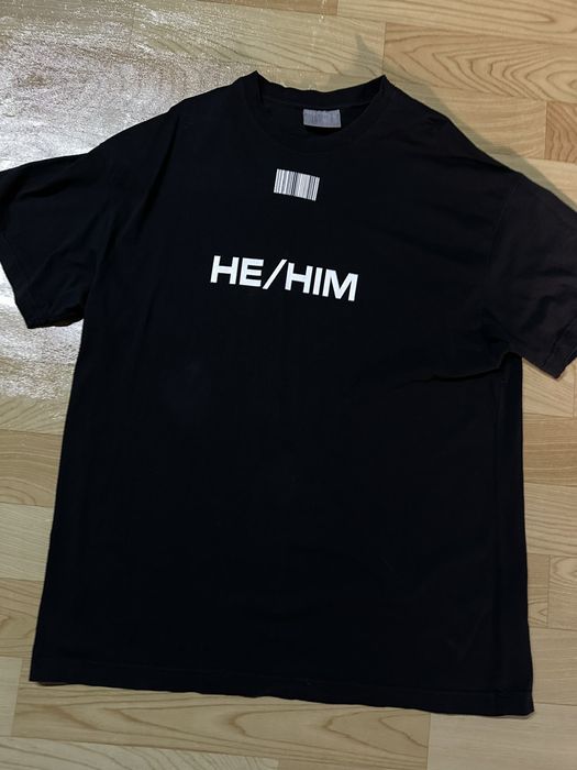 Vetements Vetements HE/HIM T-Shirt | Grailed