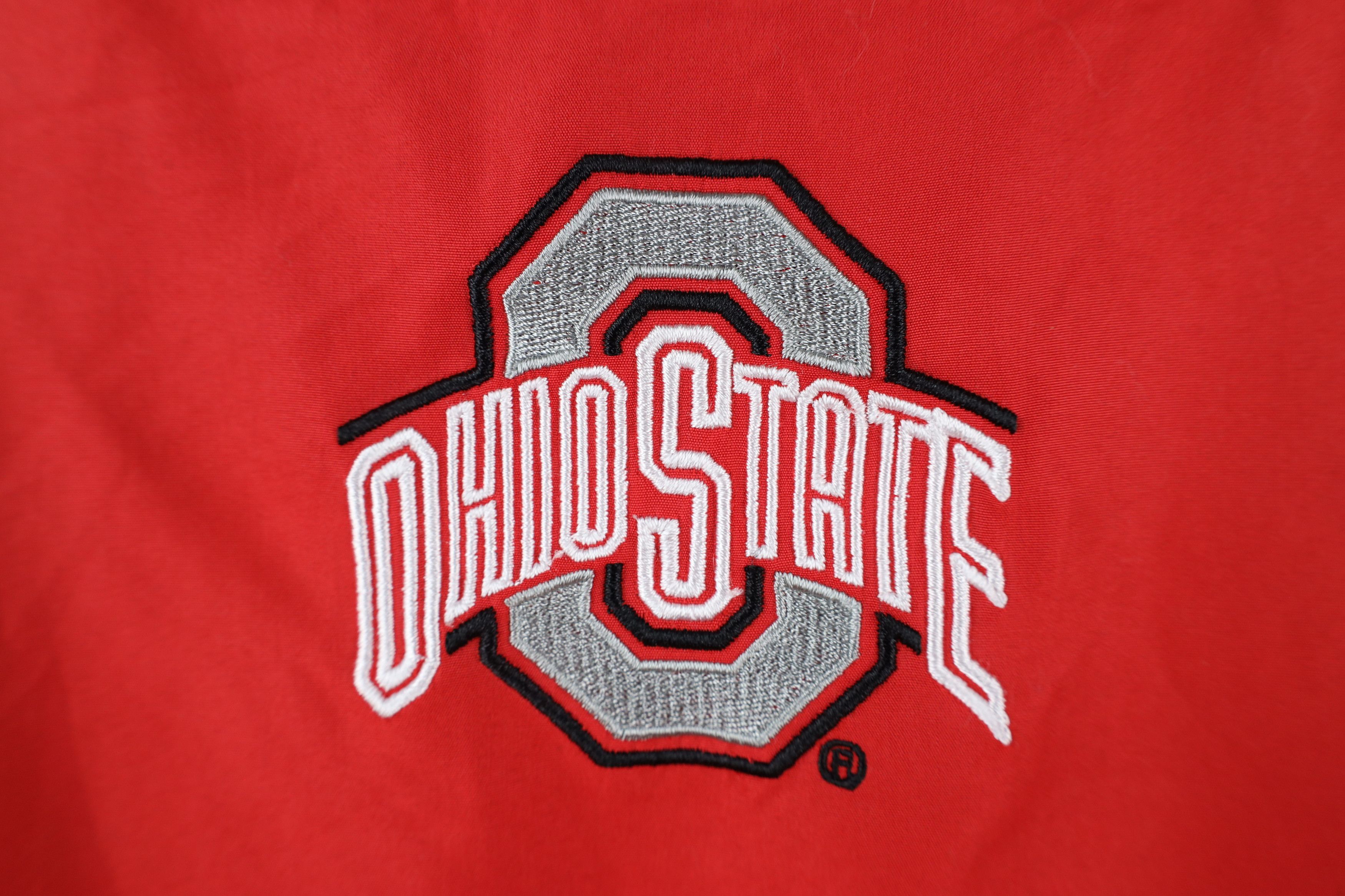 Starter × Vintage Vintage Starter Ohio State University Lined Pullover Jacket Size US M / EU 48-50 / 2 - 13 Thumbnail