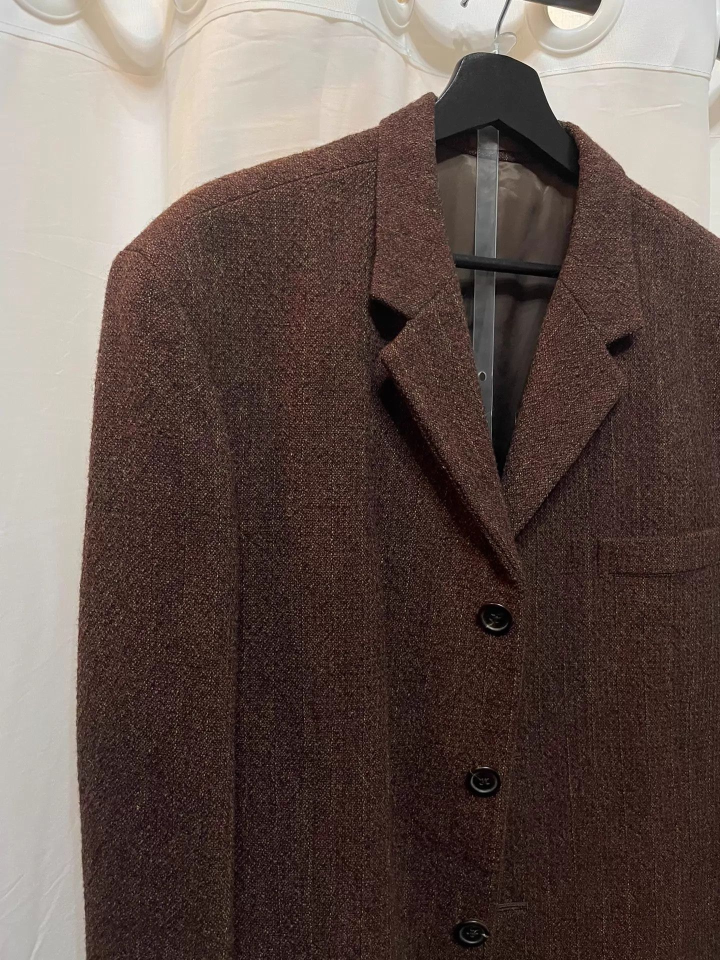 Yohji Yamamoto Yohji Yamamoto Y’s 80s Crimson Tweed Suit M Size US M / EU 48-50 / 2 - 2 Thumbnail