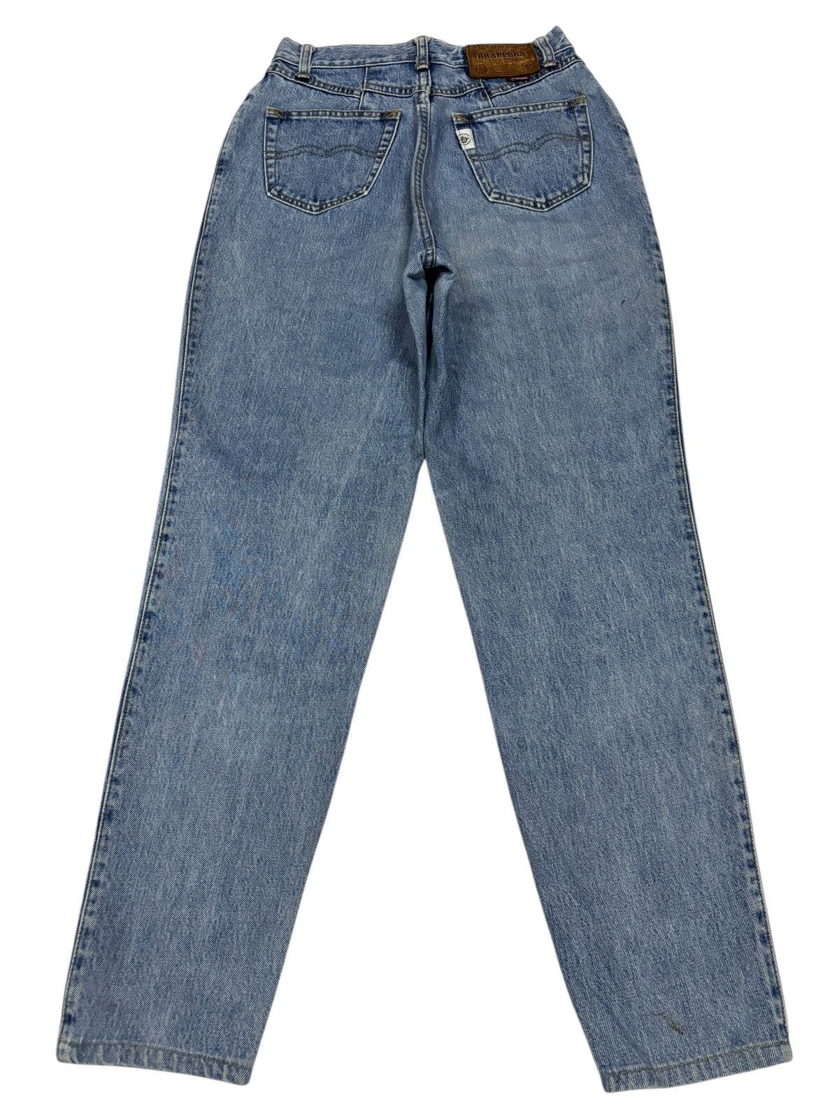 Big John × Japanese Brand Vintage Brappers Blue Washed Loose Fit Jeans Size 26" / US 2 / IT 38 - 2 Thumbnail