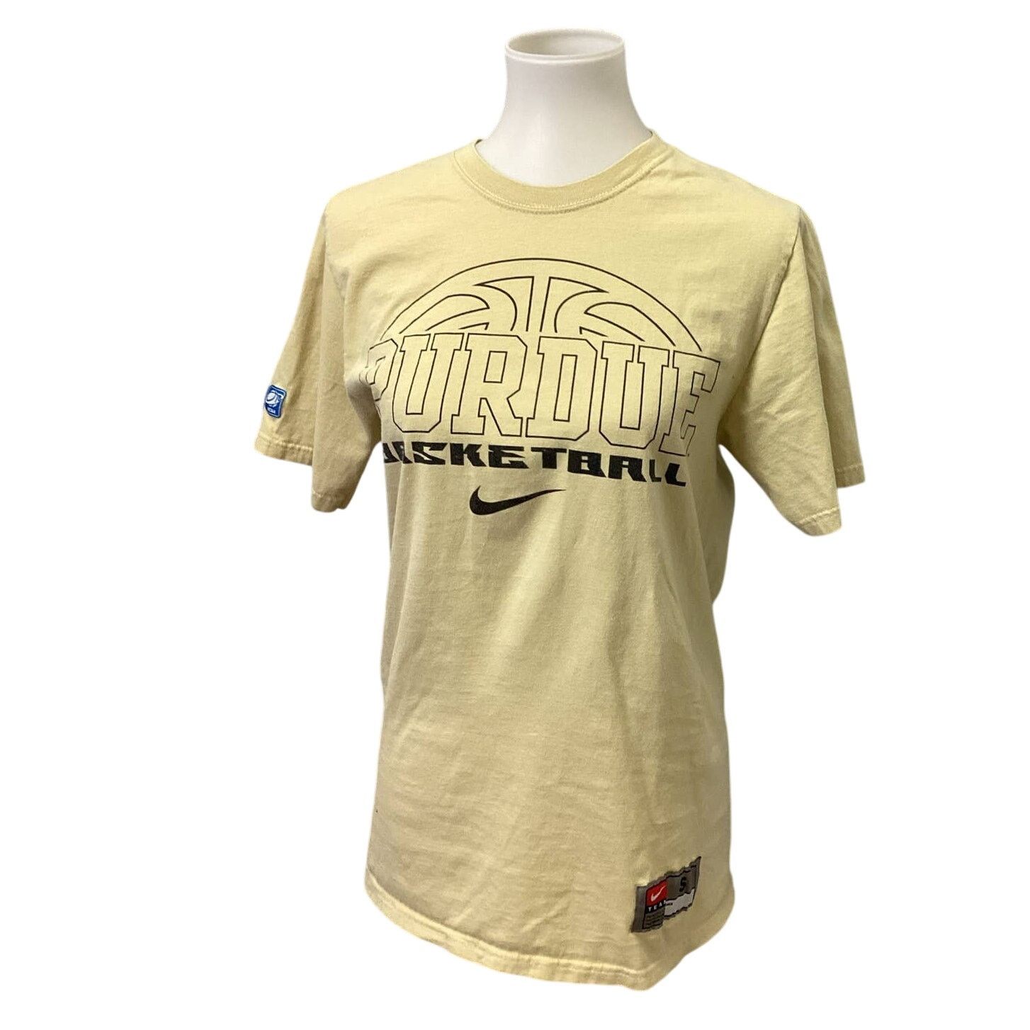 Nike NCAA Nike Small Purdue Cotton Short Sleeve Crew Neck Shirt Size US S / EU 44-46 / 1 - 1 Thumbnail