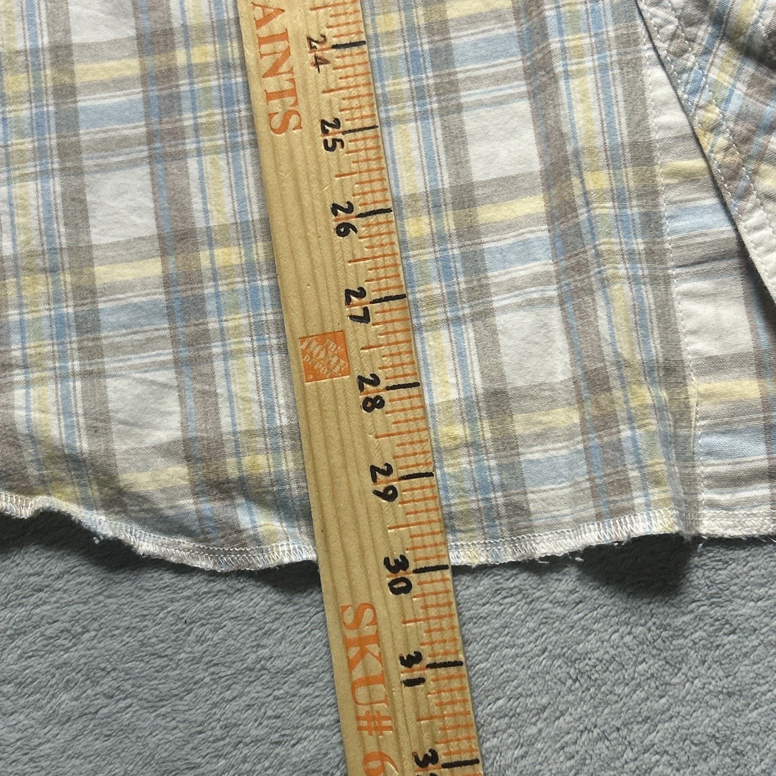 Wrangler Wrangler Pearl Snap Button Up Short sleeve Shirt XL Raw Hem Size US XL / EU 56 / 4 - 6 Thumbnail